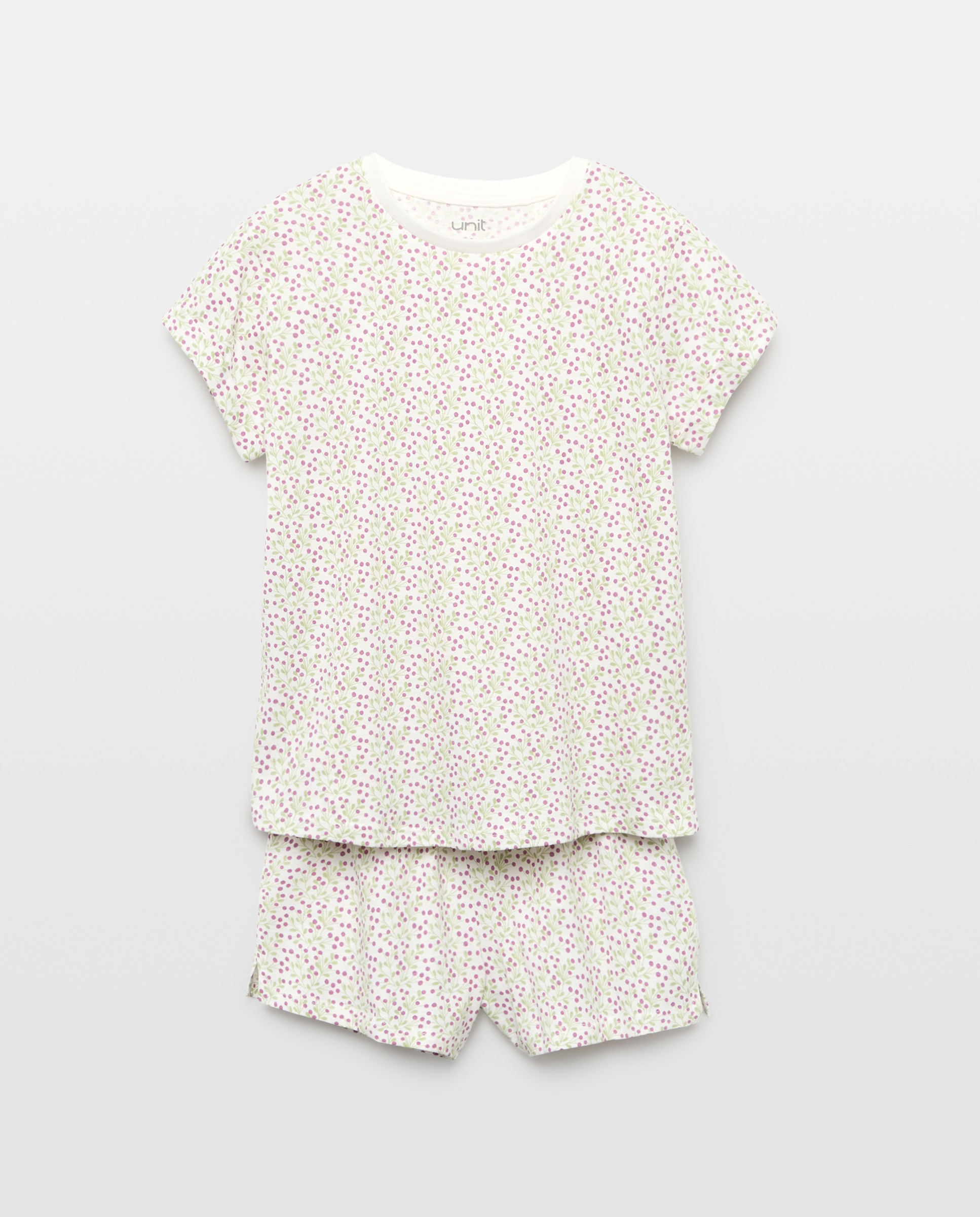 Imagen 0 de Pijama de niña estampado corto