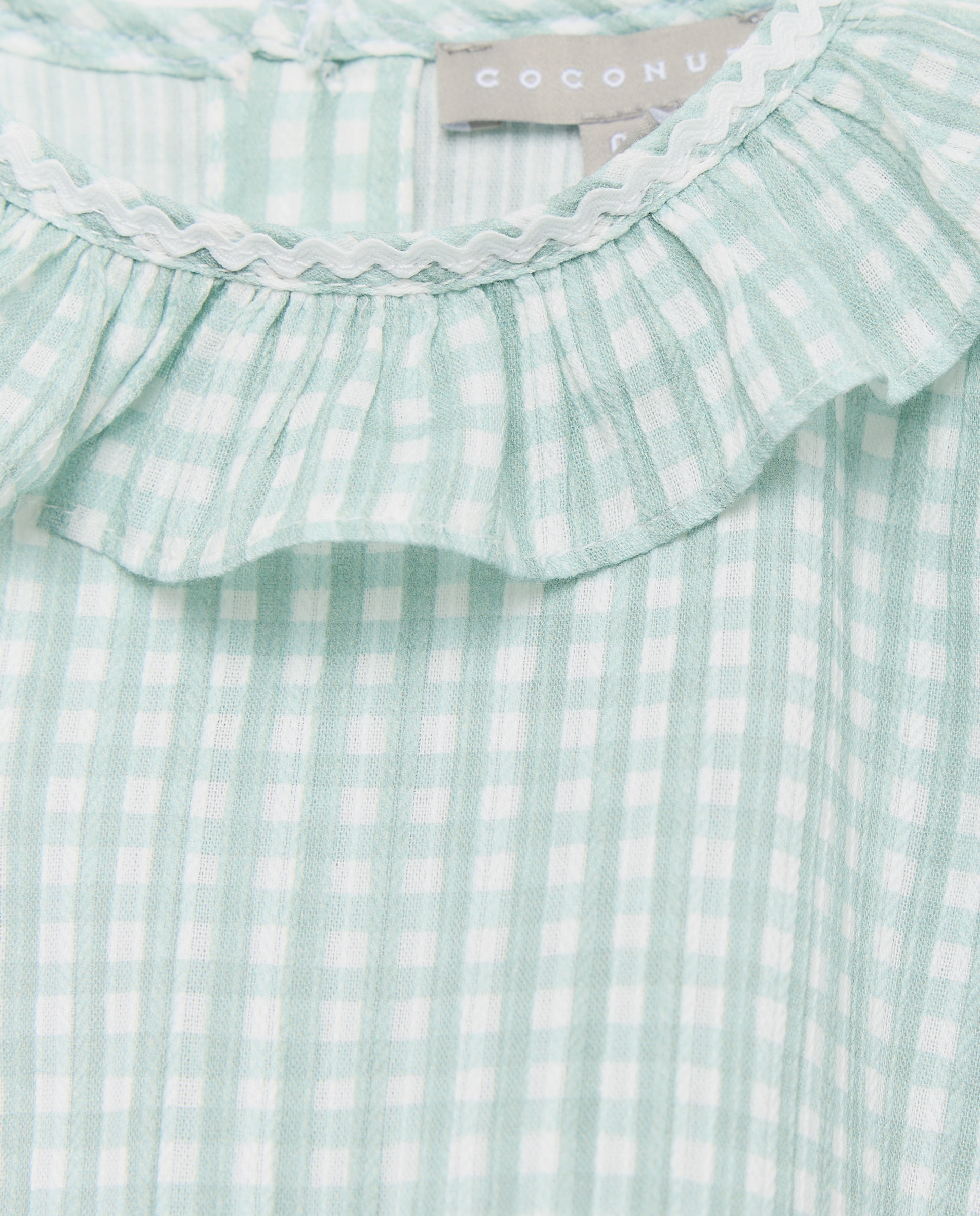 Camisa Plana Vicky de Bebé com Gola e Manga Comprida Coconut El Corte Inglés Verde-3