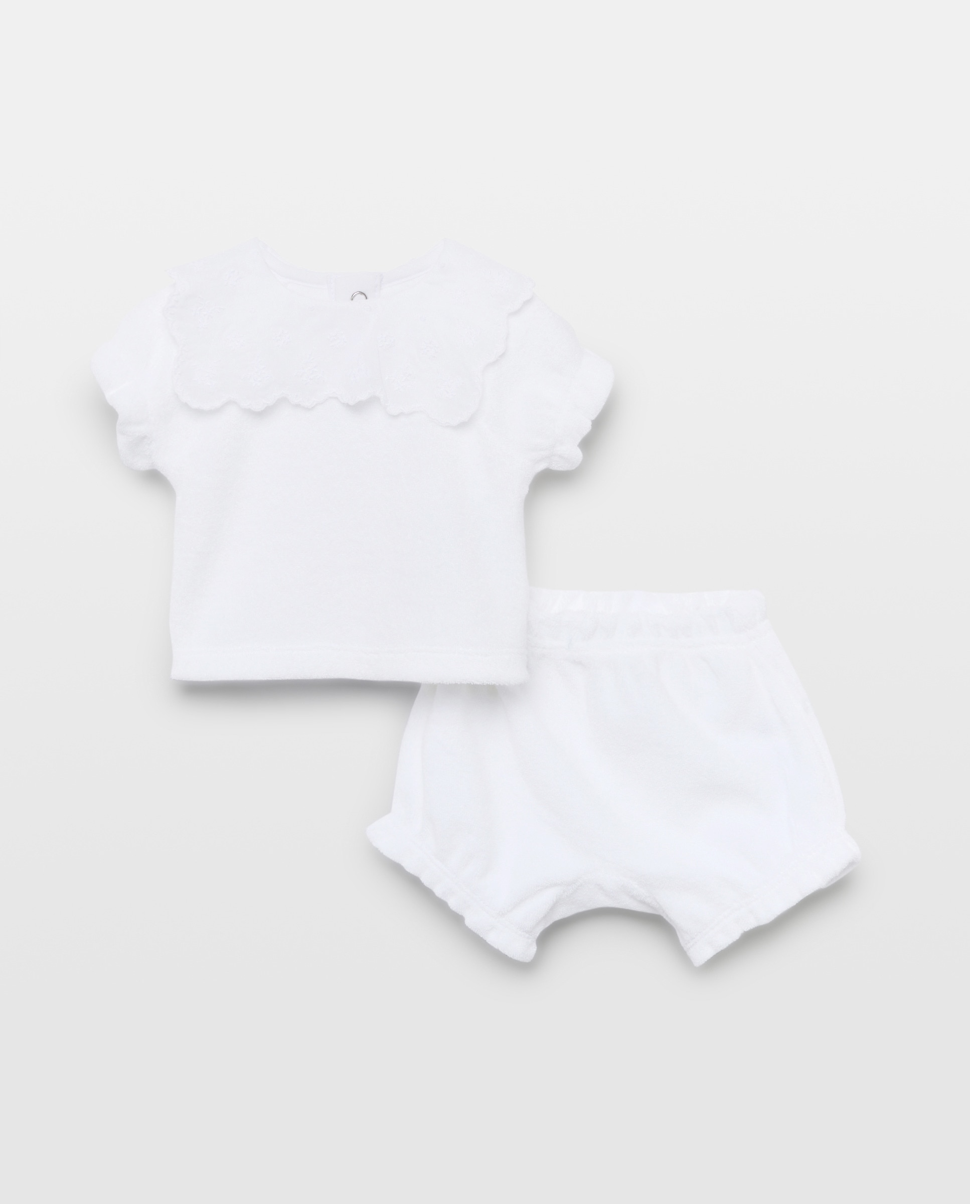 Conjunto de 2 Peças de Bebé com Manga Curta Coconut El Corte Inglés Branco-1