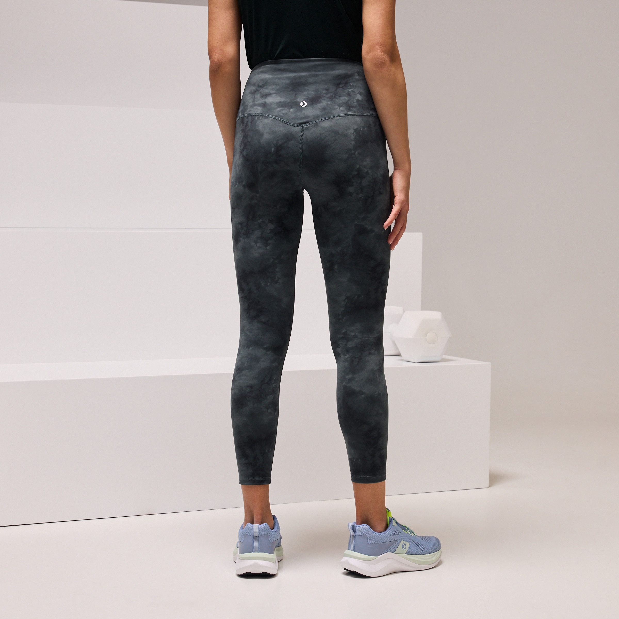Leggings de Training Estampadas de Mulher Musgo-3