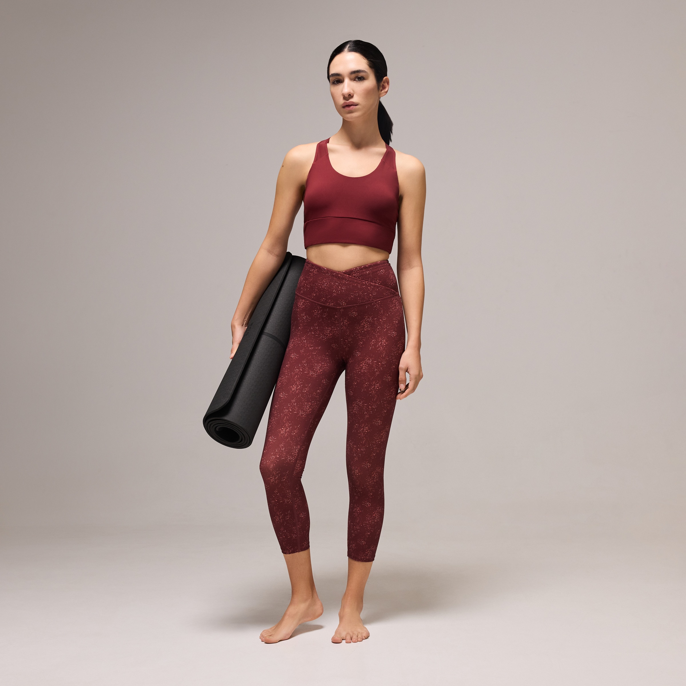 Imagem 0 de Leggings 7/8 de Yoga Estampadas de Mulher