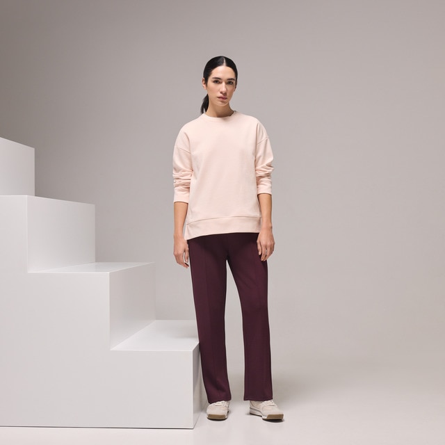 Imagem 0 de Calças Largas de Modal Sportcasual de Mulher