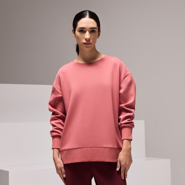 Imagem 0 de Sweatshirt de Decote Redondo em Viscose Sportcasual de Mulher