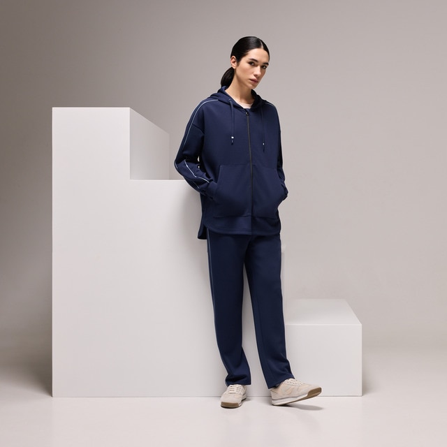 Imagem 0 de Sweatshirt Aberta de Modal Hoodie Sportcasual de Mulher