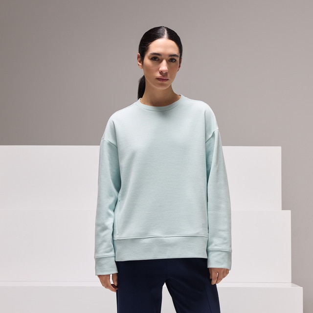 Imagem 0 de Sweatshirt com Decote Redondo Sportcasual de Mulher