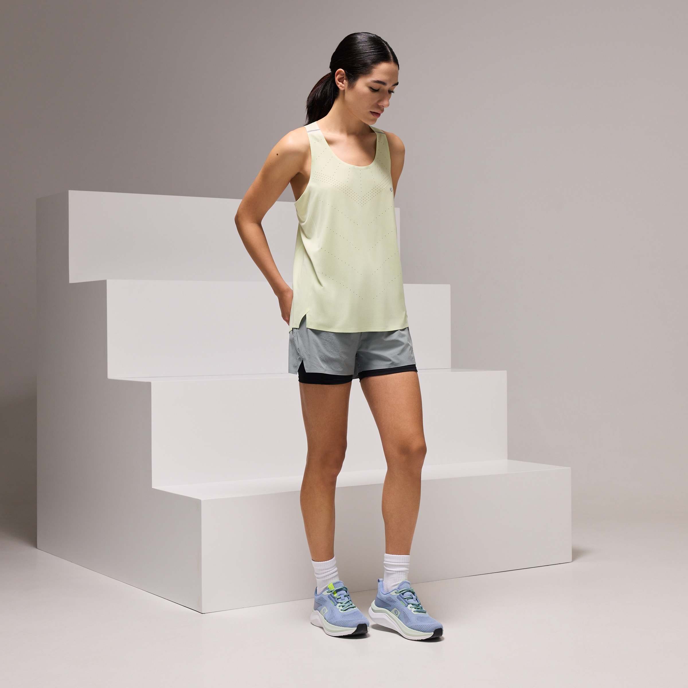 Tank Top de Running de Mulher Lima-2