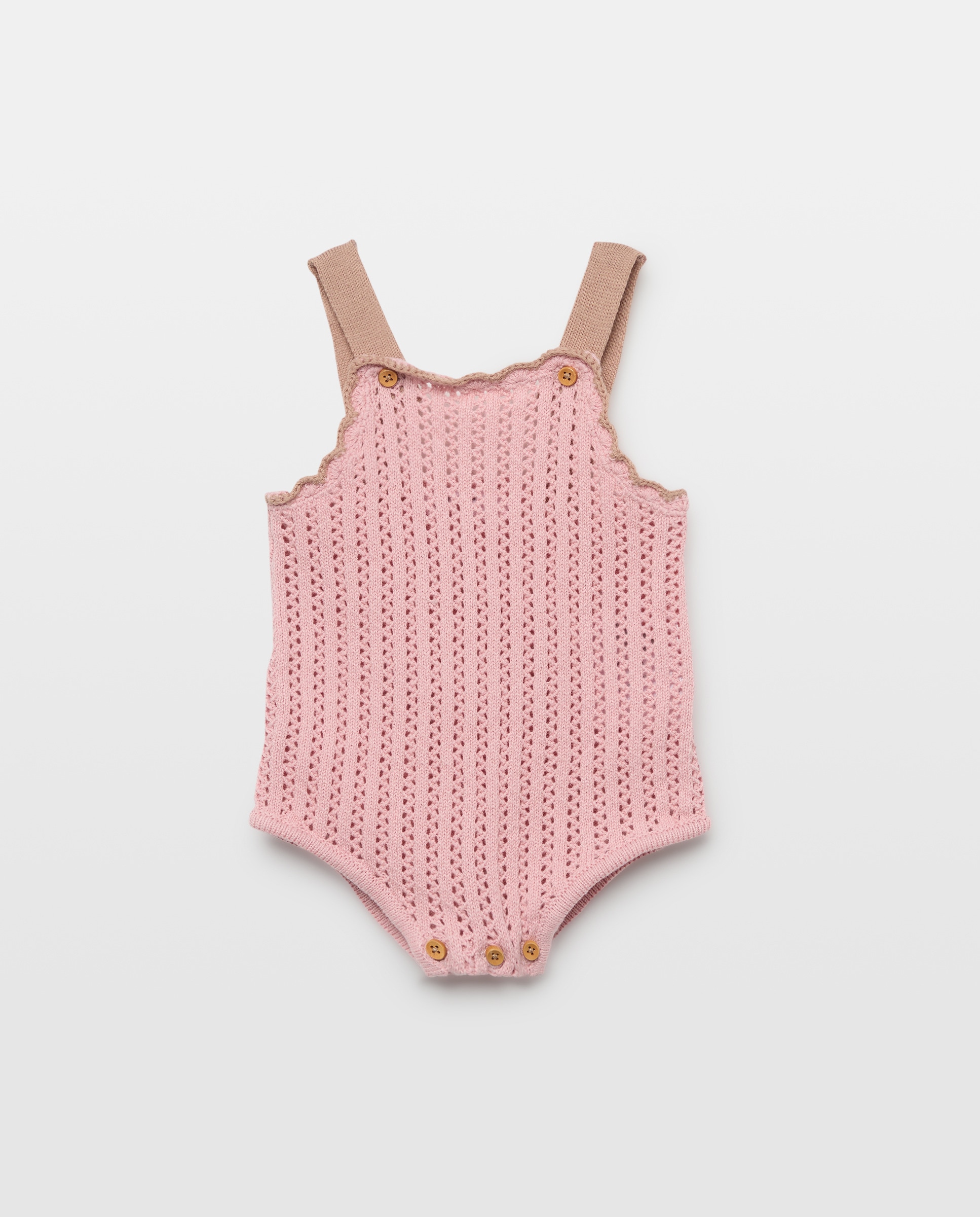 Imagem 0 de Babygrow de Tricot Liso de Bebé