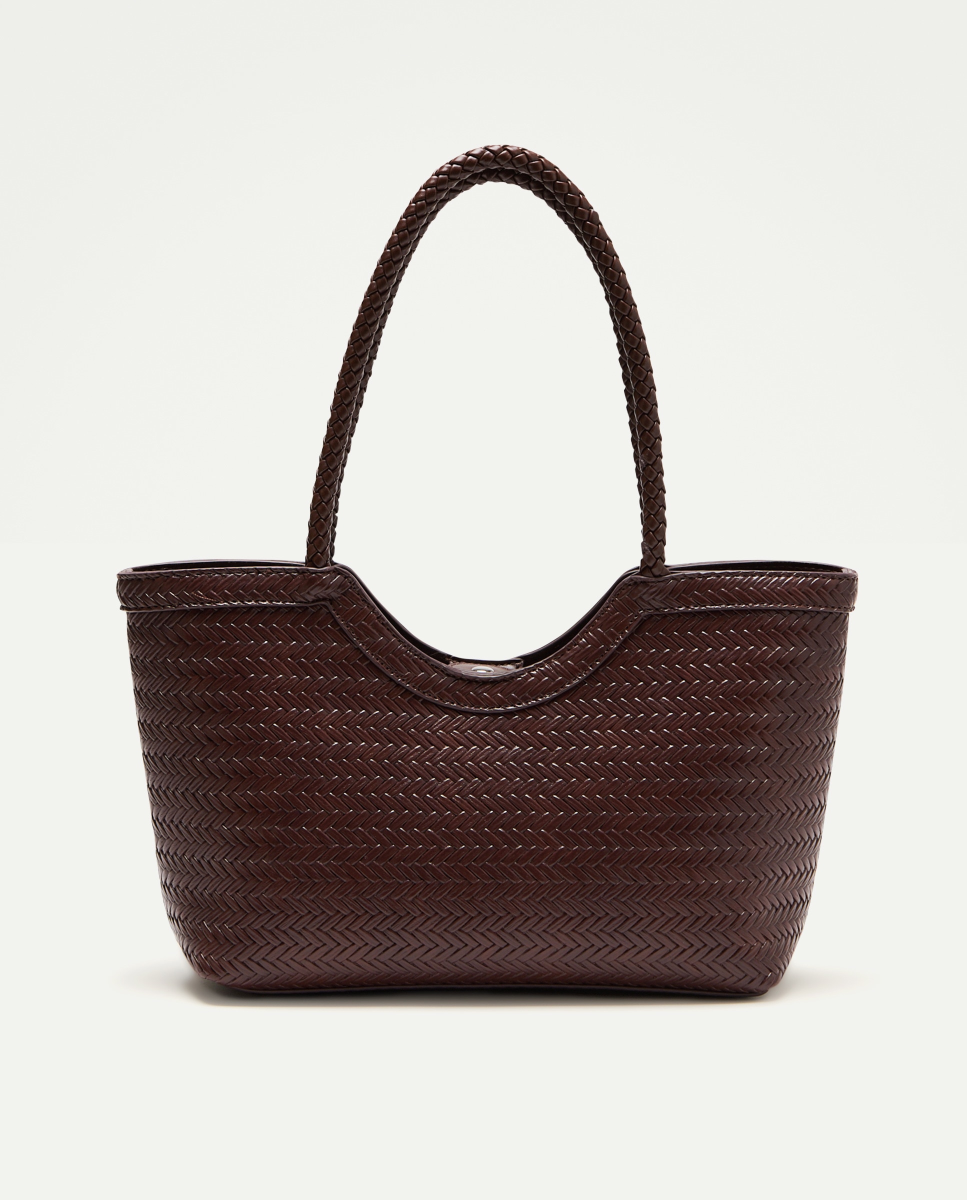 Imagen 0 de Bolso shopper de mujer liso Marrón