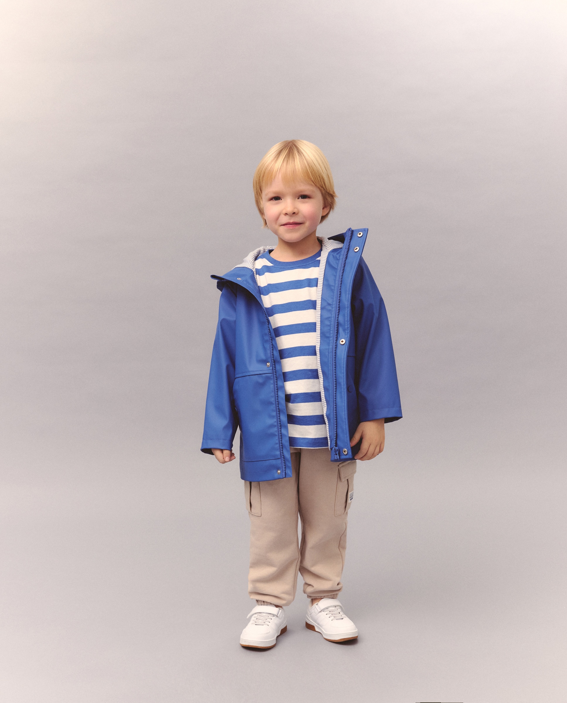 Impermeável Liso 400 Azul-2