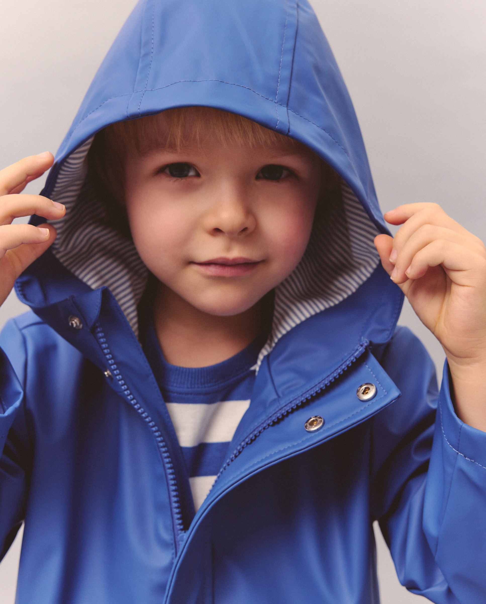 Impermeável Liso 400 Azul-4