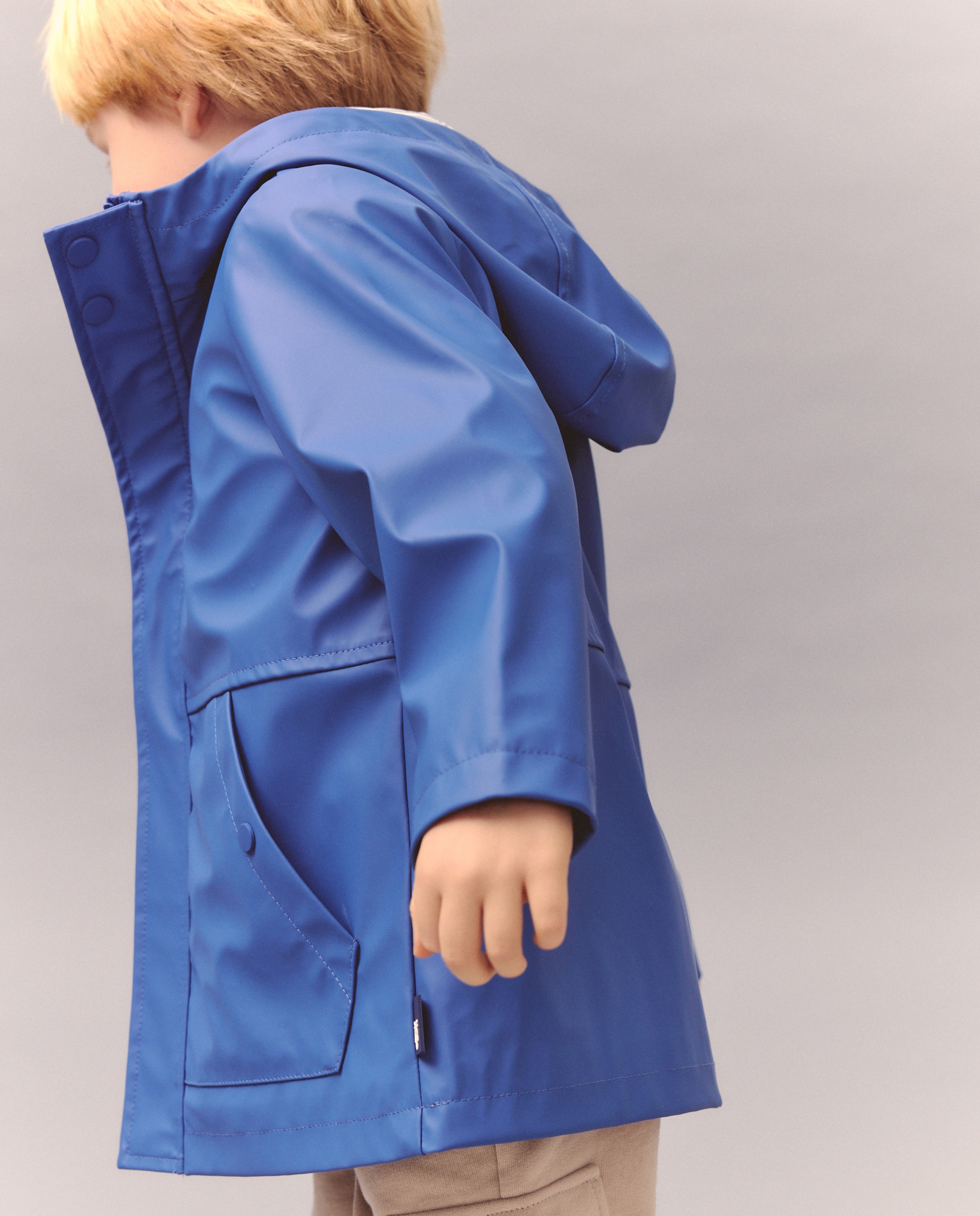 Impermeável Liso 400 Azul-1