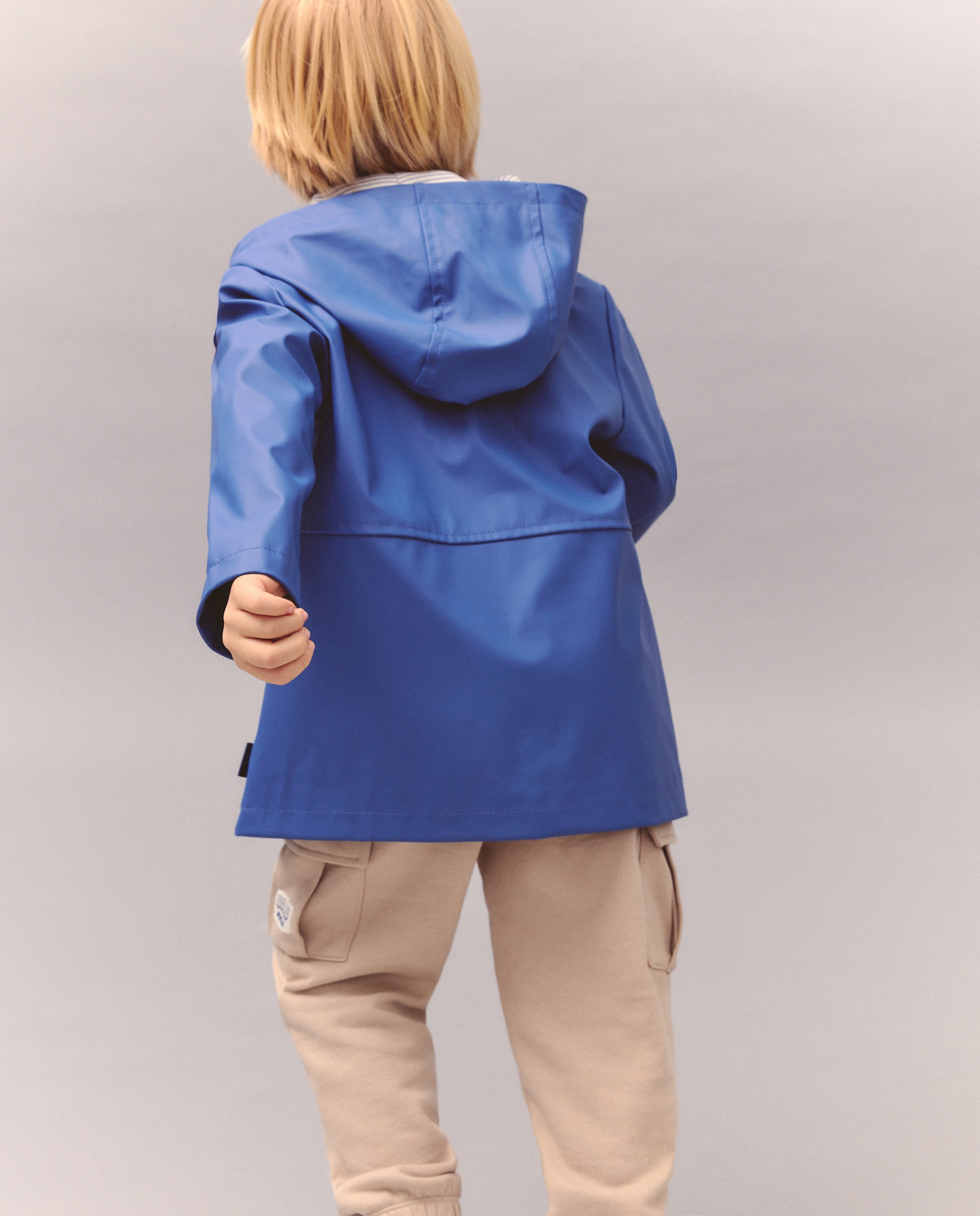 Impermeável Liso 400 Azul-3