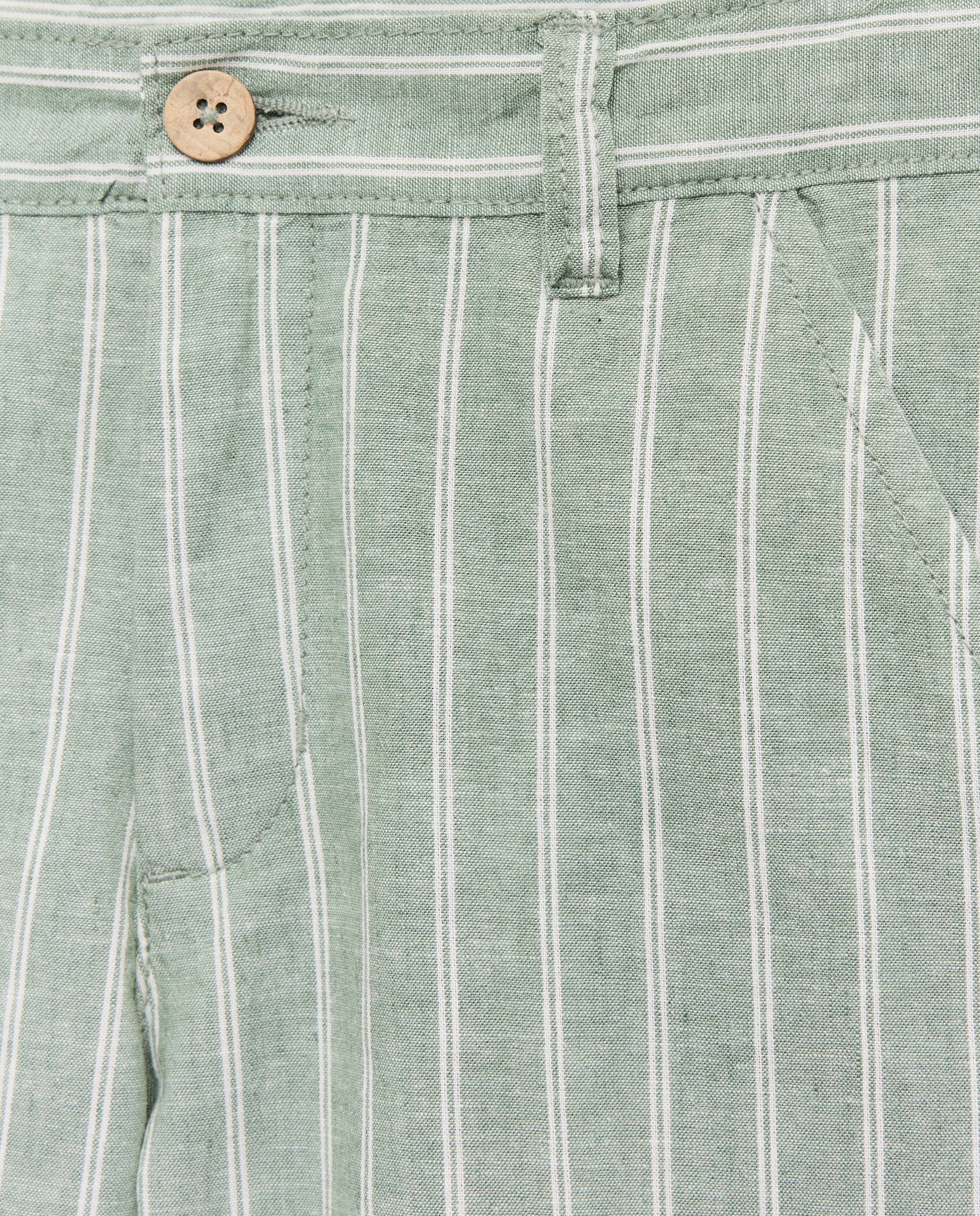 Bermuda de niño chino algodón-lino 520 Kaki-3