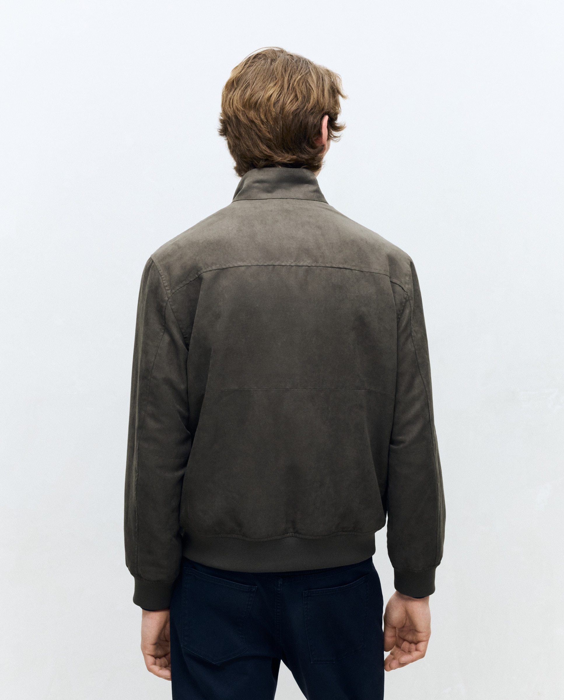 Blusão de Camurcina Verde-4