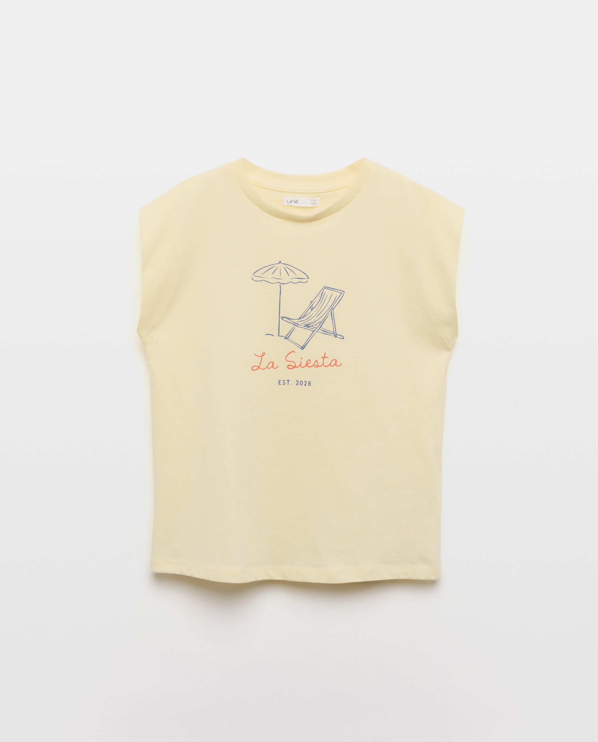 Imagen 0 de Camiseta niña con bordado pequeño