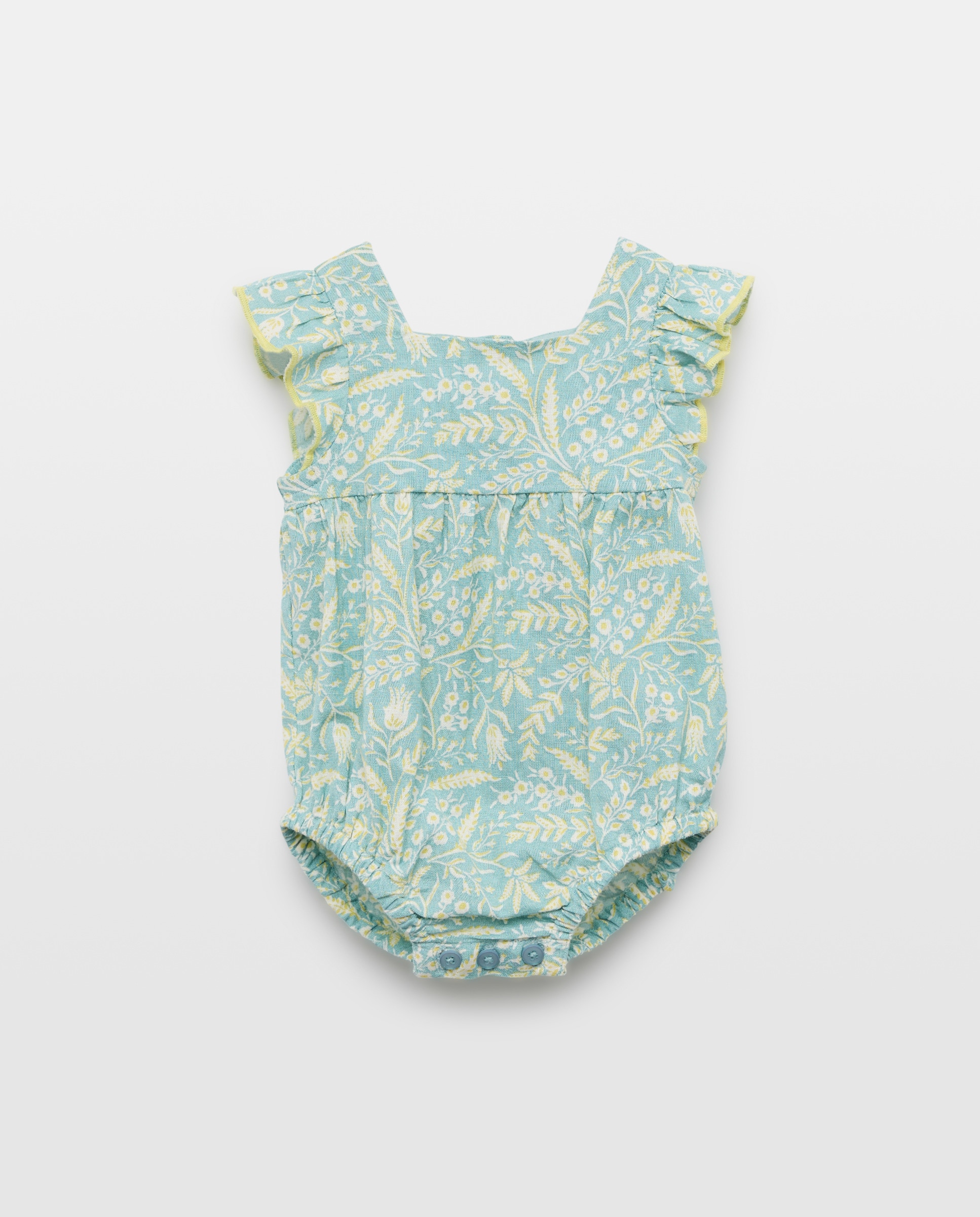 Imagen 0 de Ranita de recién nacido volantes flores