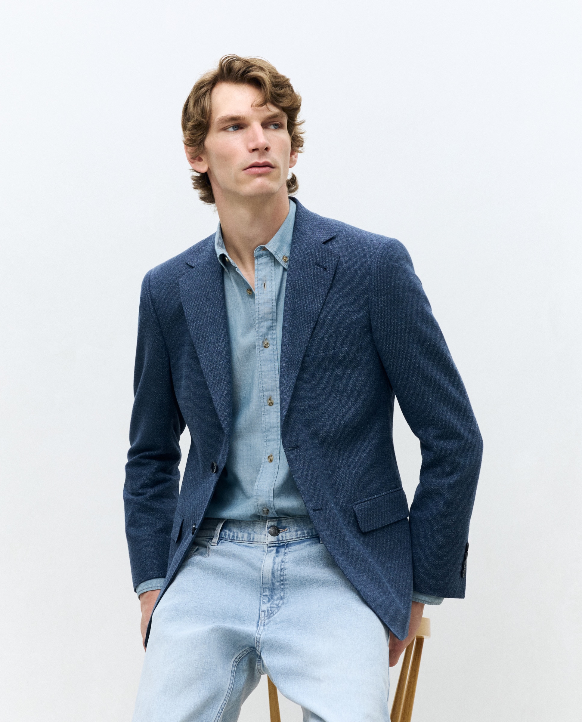 Imagem 0 de Casaco em Tecido Tipo Saco