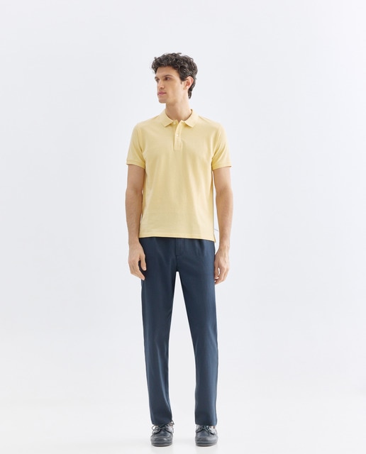 Imagen 0 de Pantalón hombre chino gomas con lino