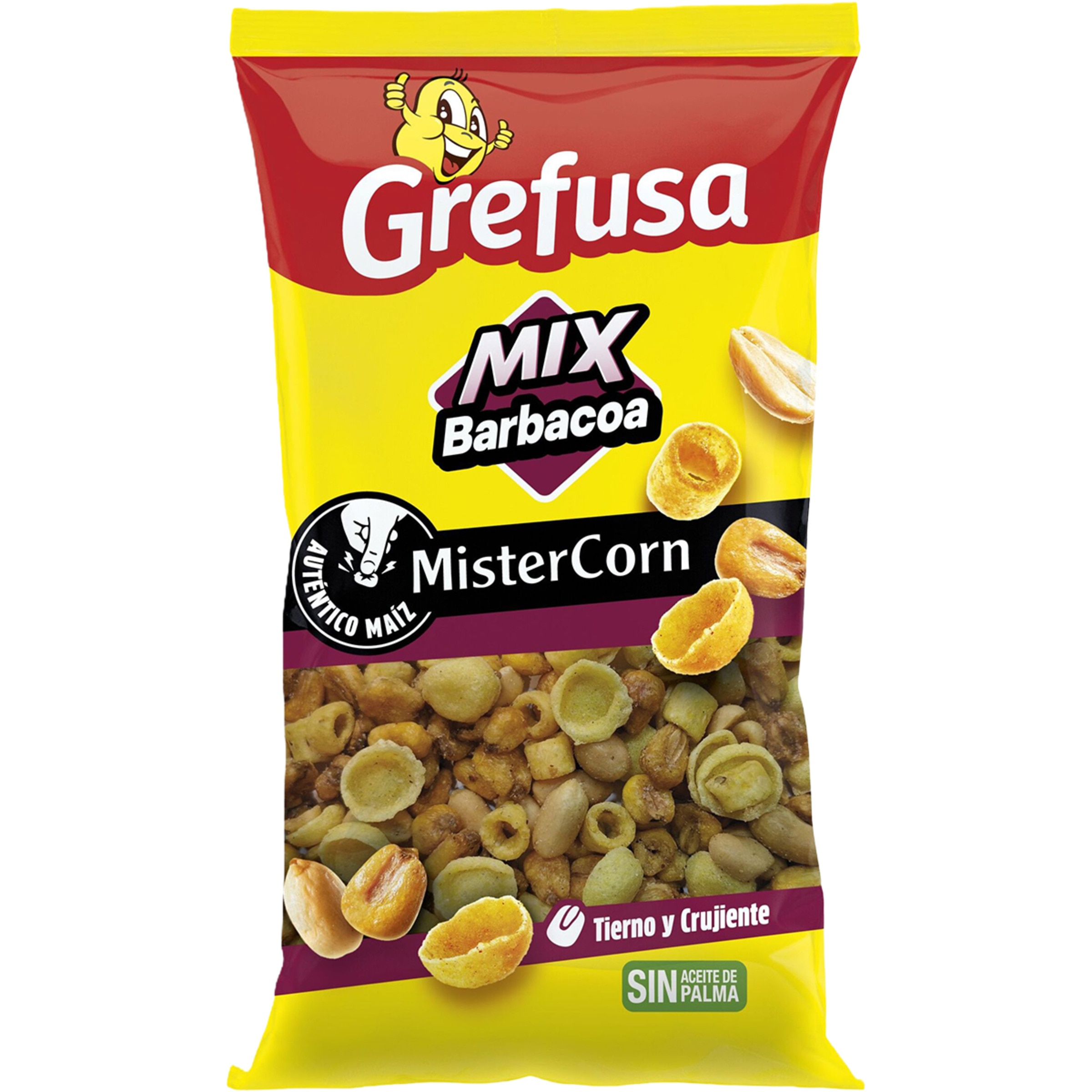 Mix barbacoa tierno y crujiente bolsa 175 g