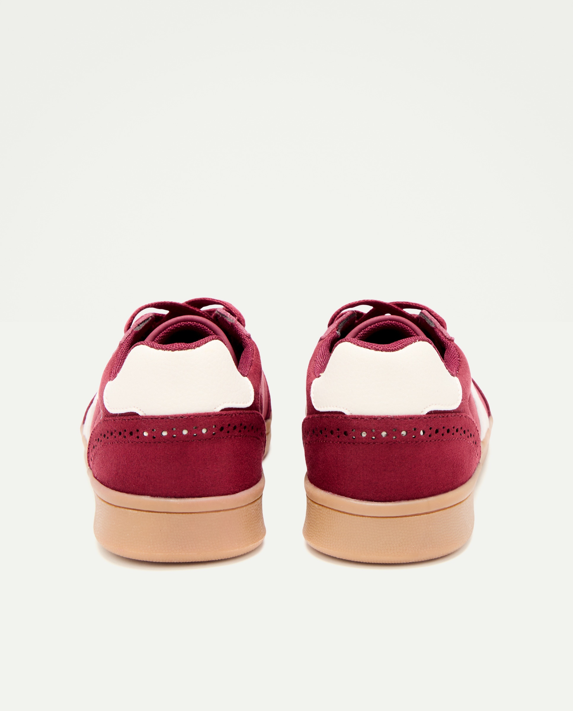 Deportivo de mujer color Burdeos-3