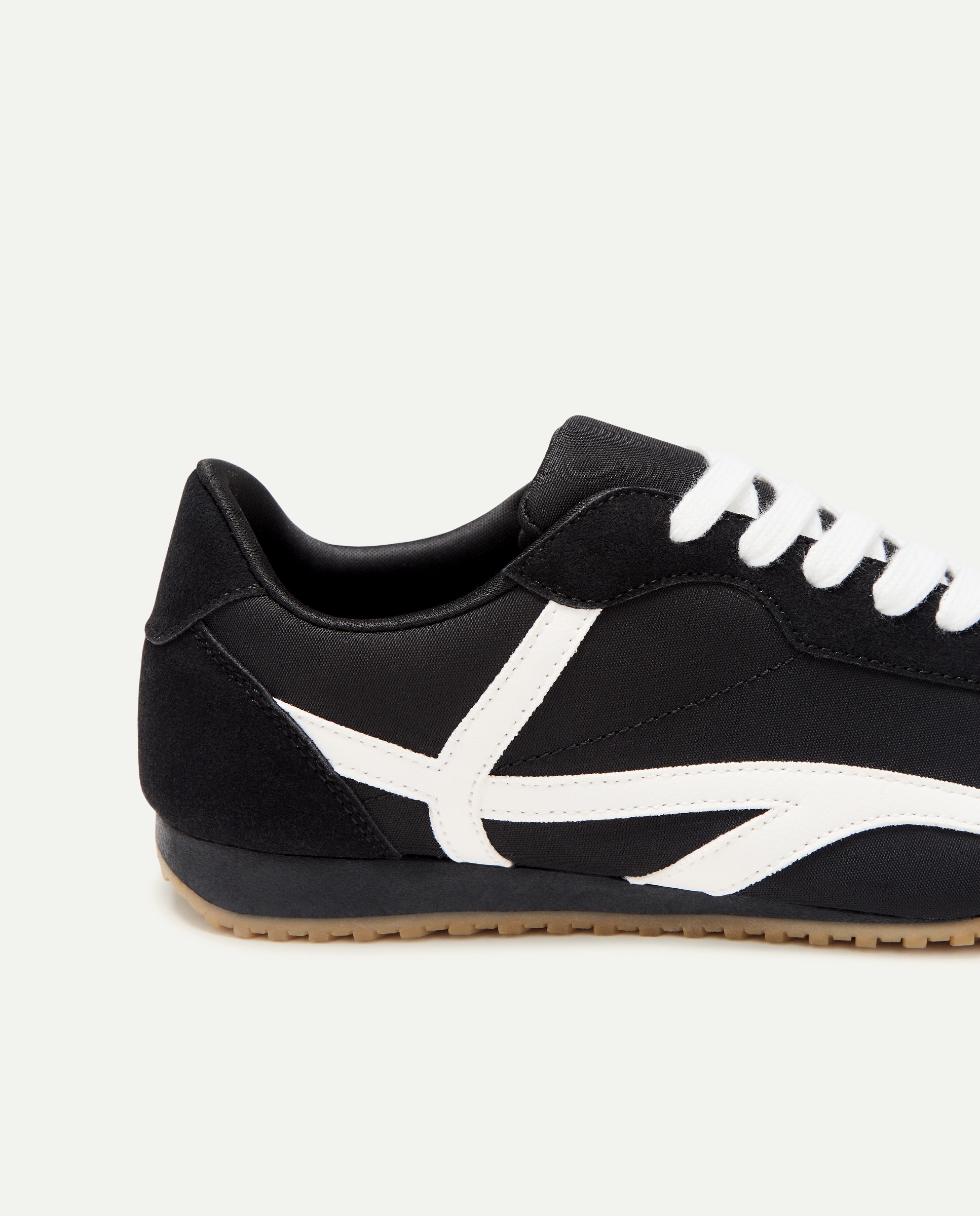 Deportivo de mujer nailon Negro-5