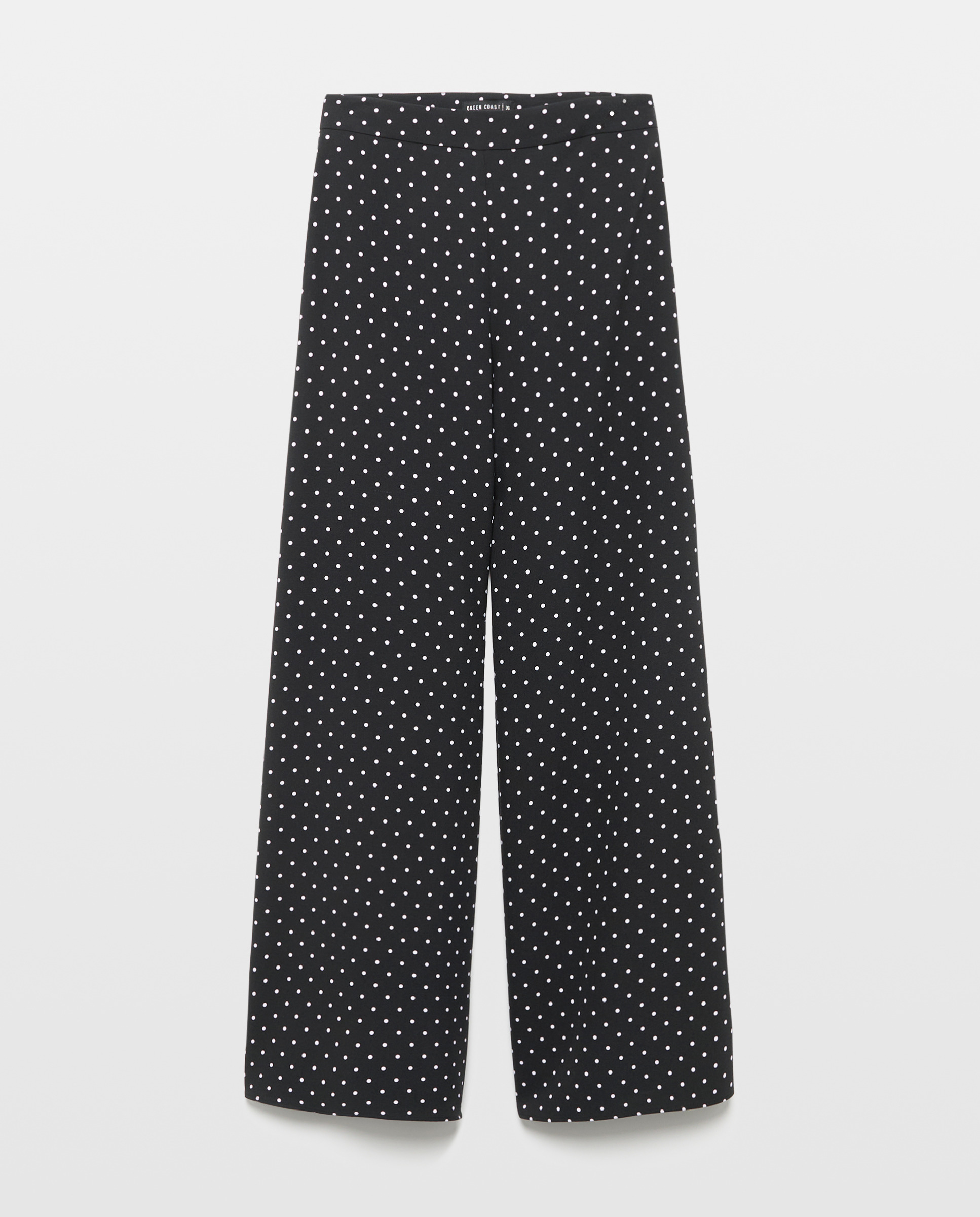 Calças largas Preto-4