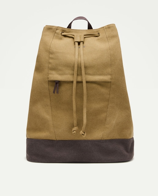 Imagem 0 de Mochila Tipo Saco de Lona