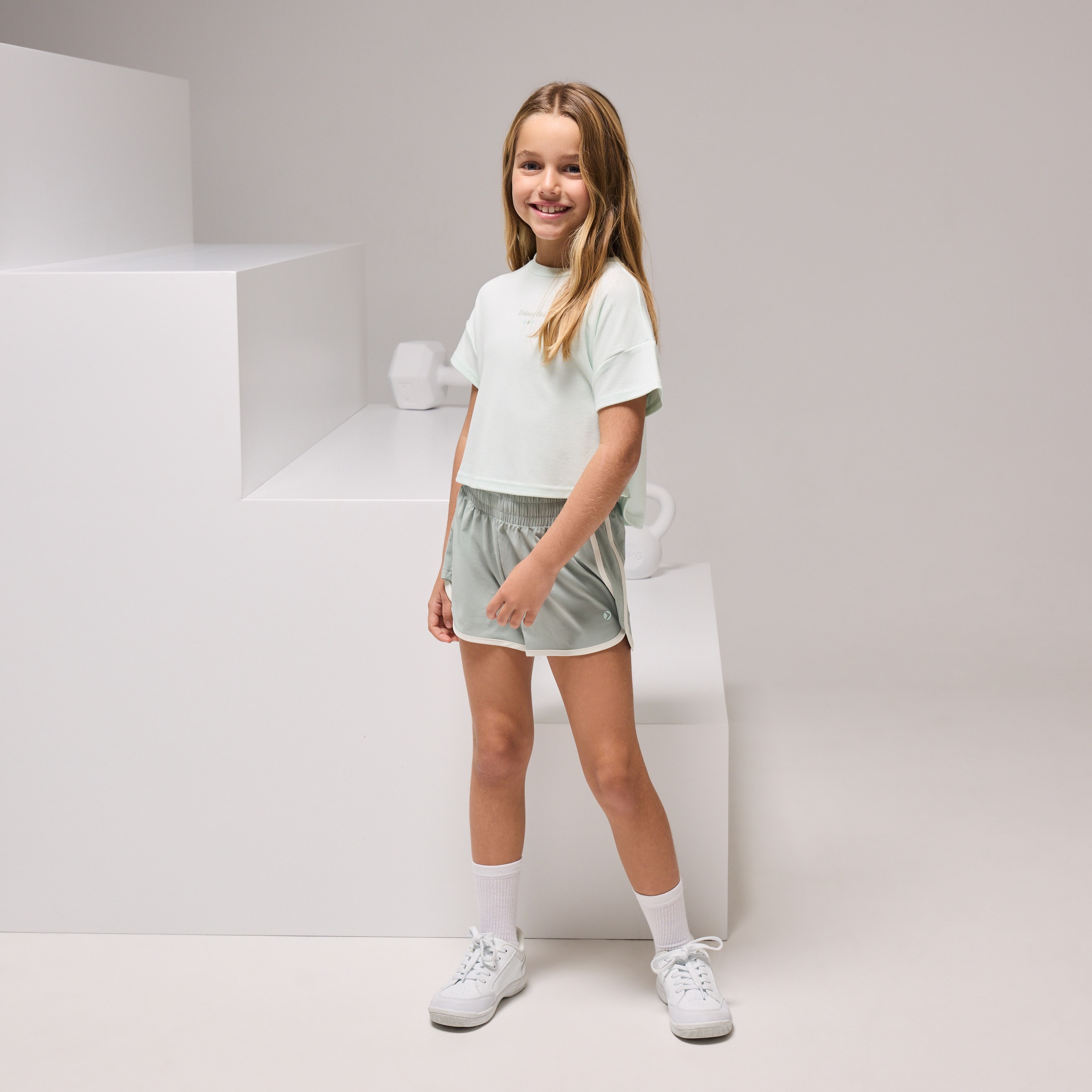 Imagem 0 de Conjunto de T-shirt+Calções Sportcasual de Menina