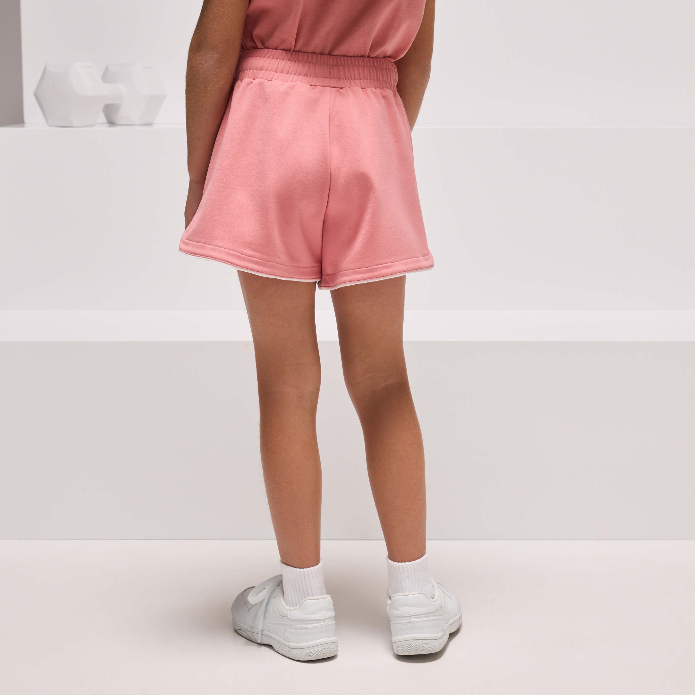 Calções Sportcasual de Menina Laranja-3