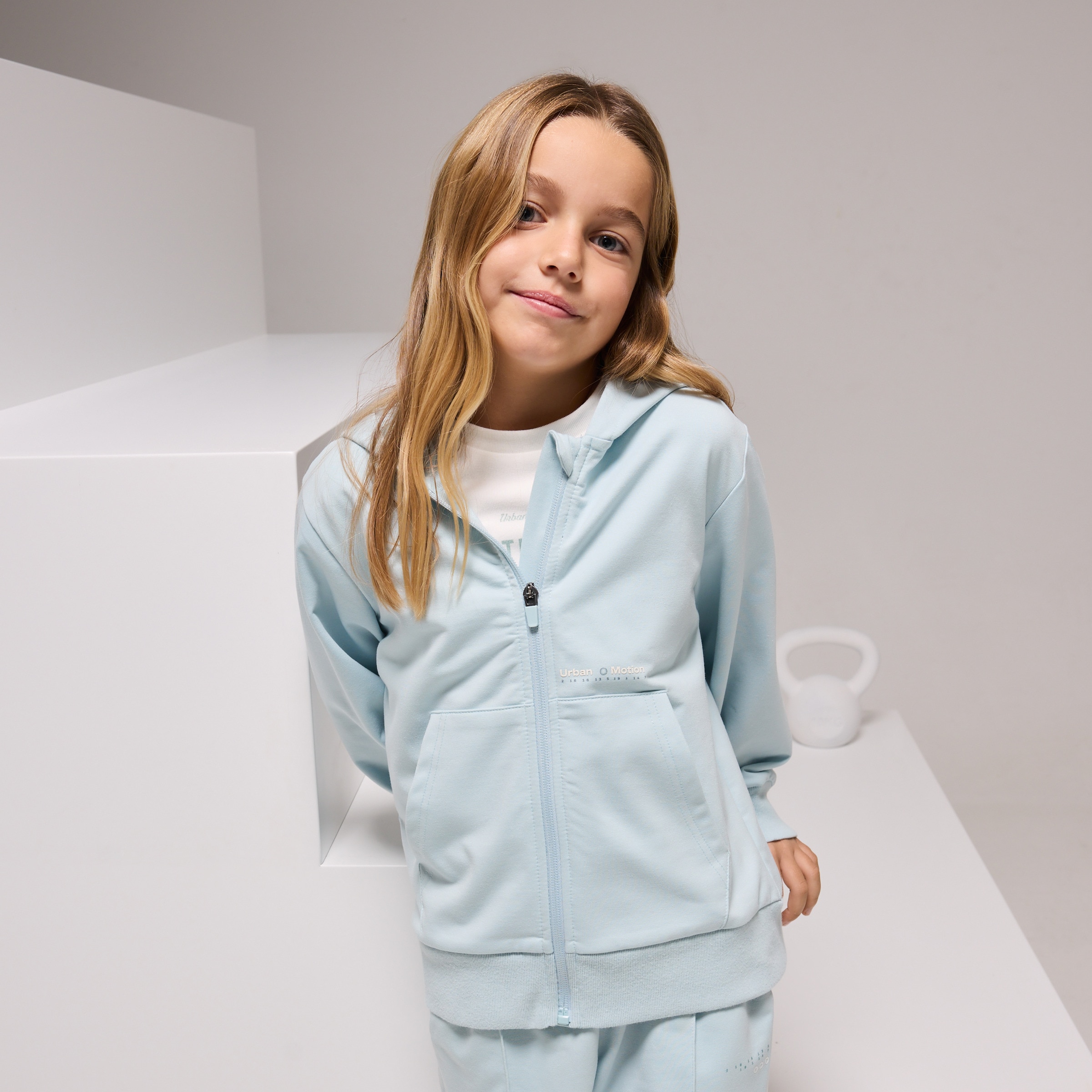 Imagem 0 de Sweatshirt Aberta com Capuz Sportcasual de Menina