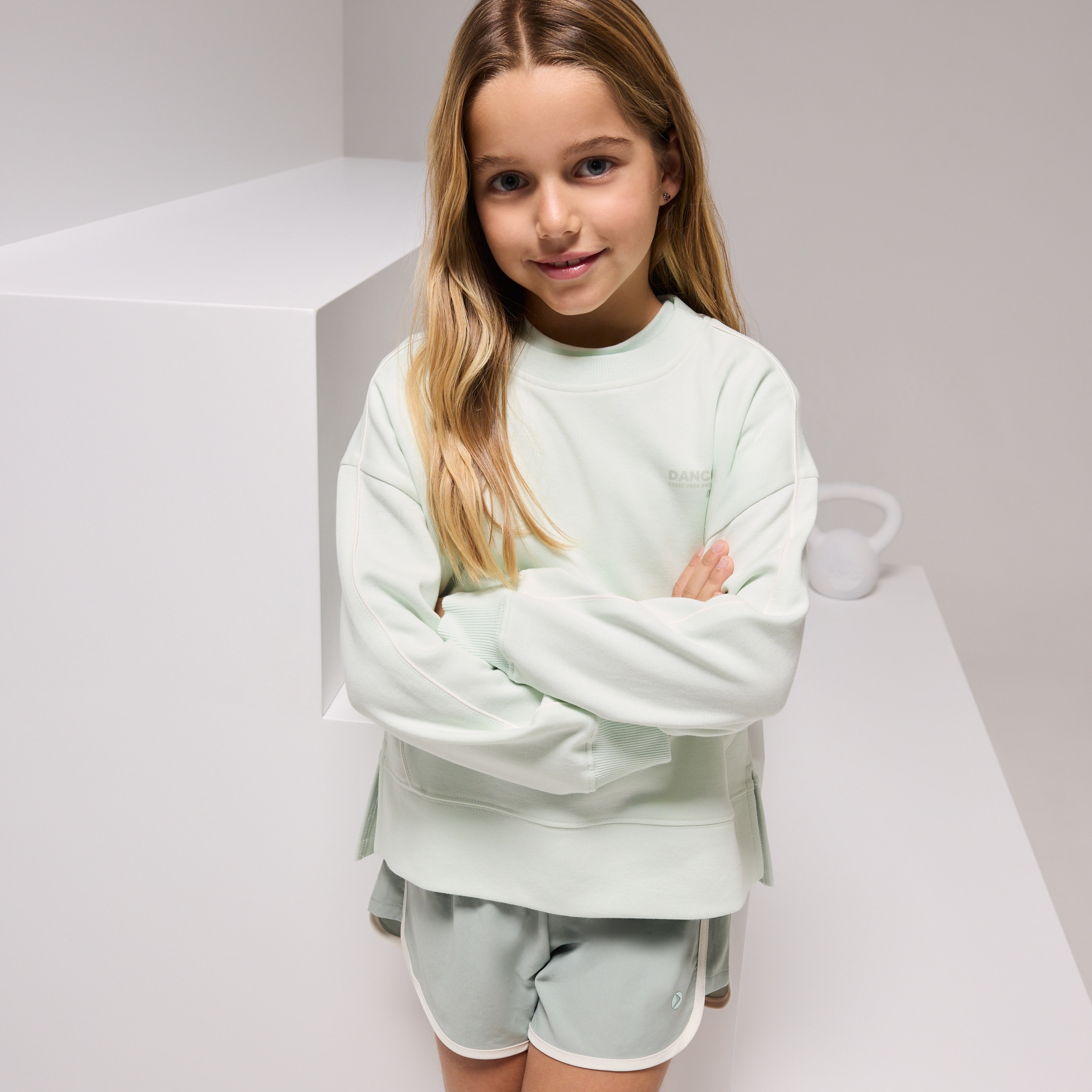 Imagem 0 de Sweatshirt de Decote Redondo Sportcasual de Menina