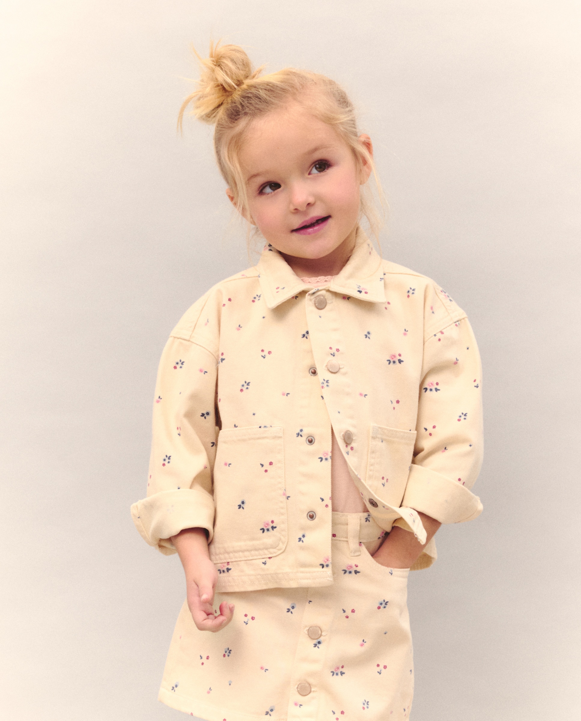 Blusão de Ganga Branco-1