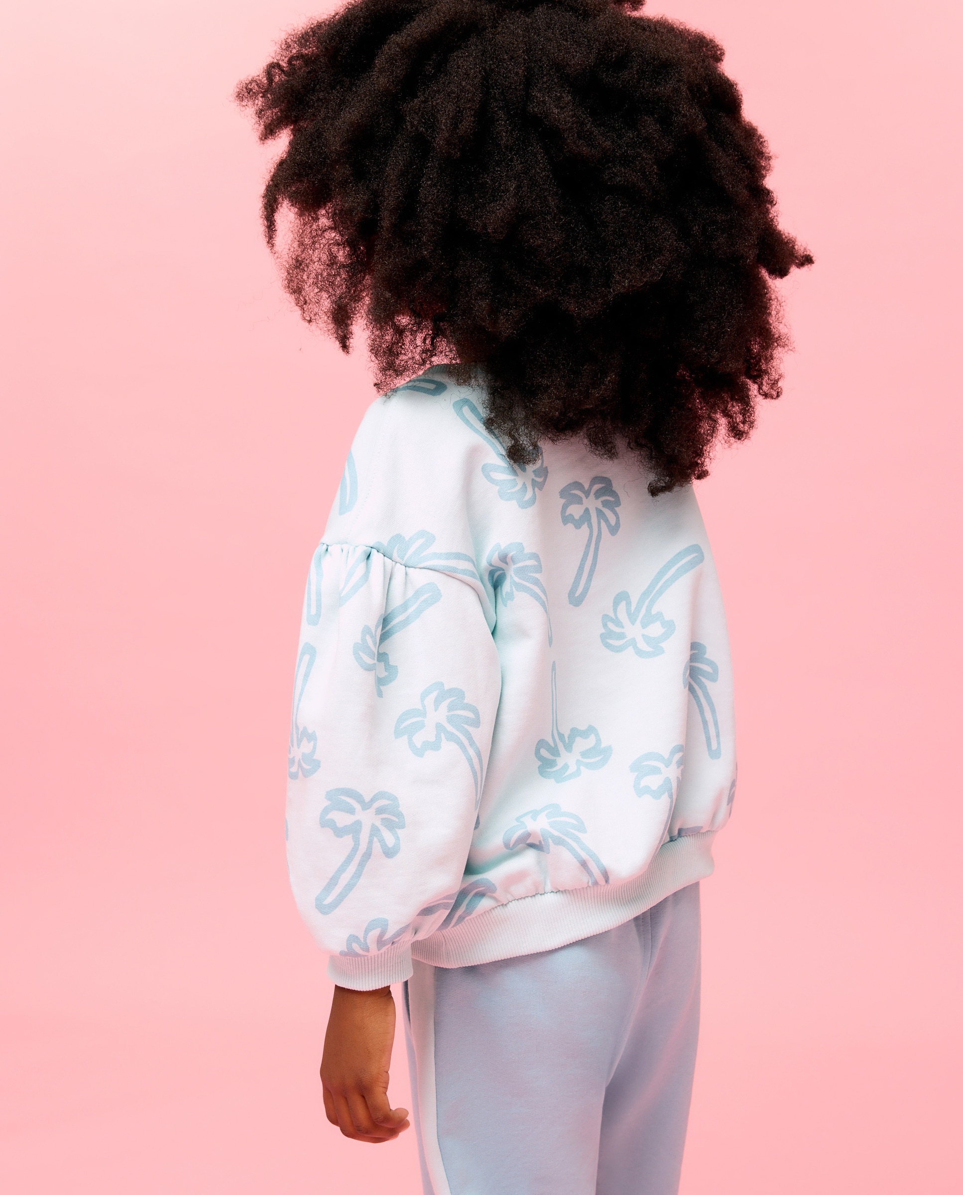 Sweatshirt com Estampado Floral Verde-3