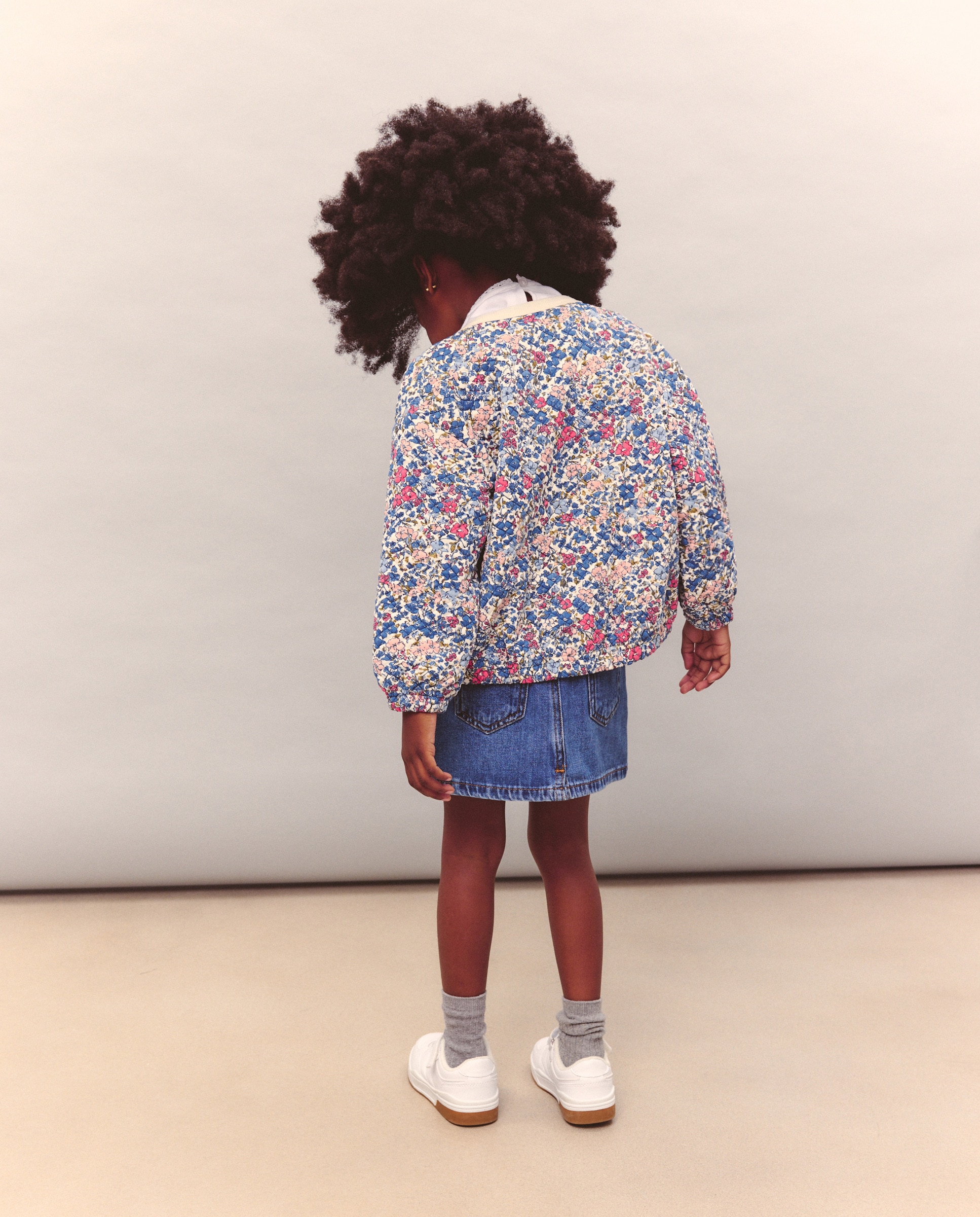 Sweatshirt Tipo Blusão Bomber Acolchoado Branco-3