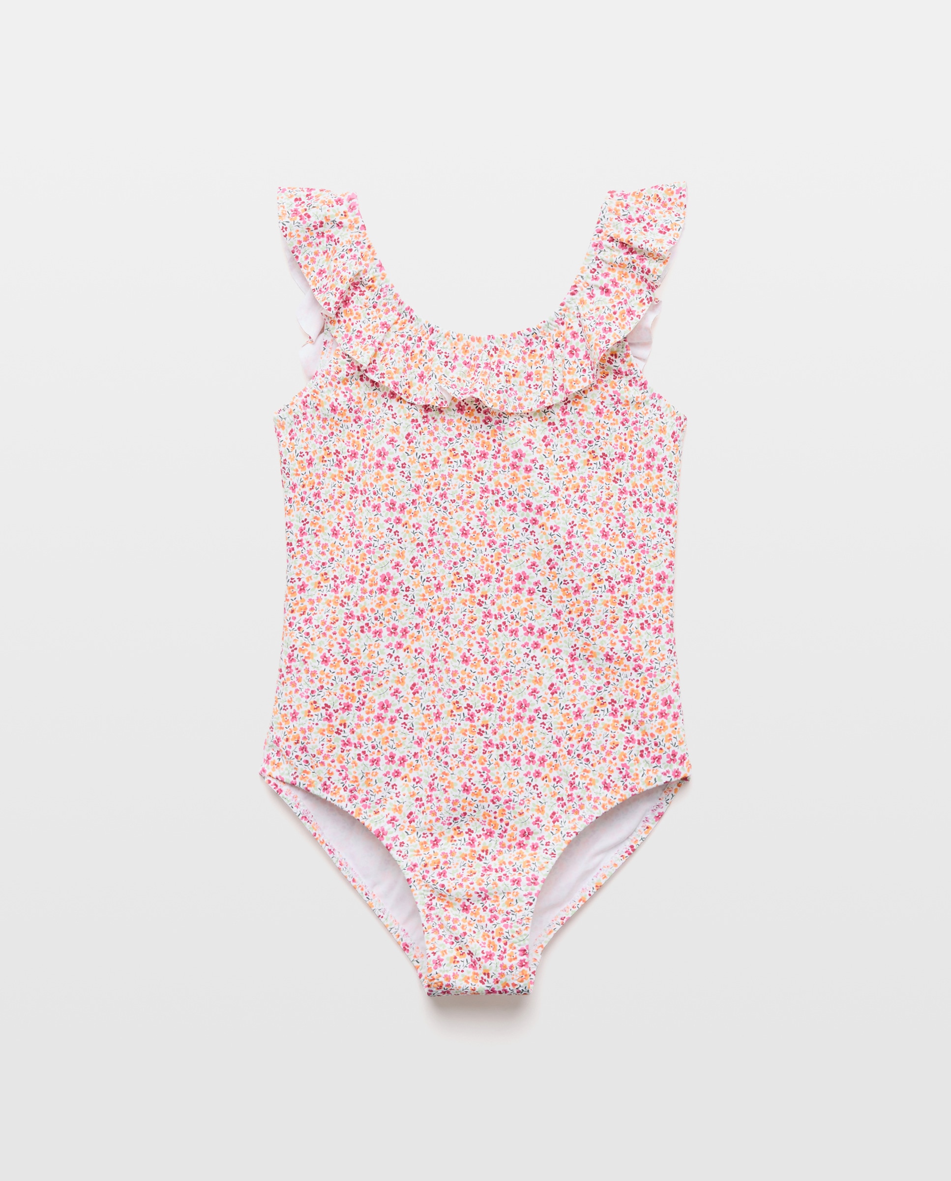 Imagen 0 de Bañador niña volante flores