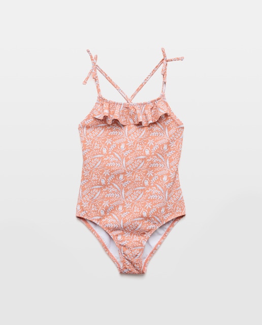 Imagen 0 de Bañador niña lazos de ramitas