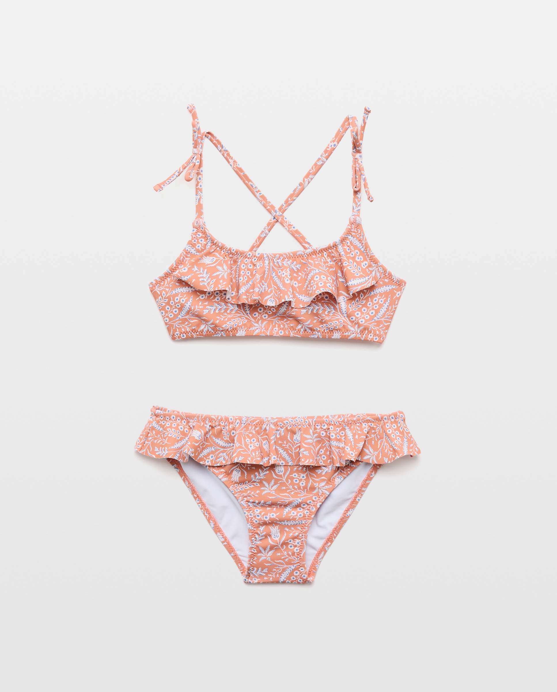 Imagen 0 de Bikini niña lazos de ramitas