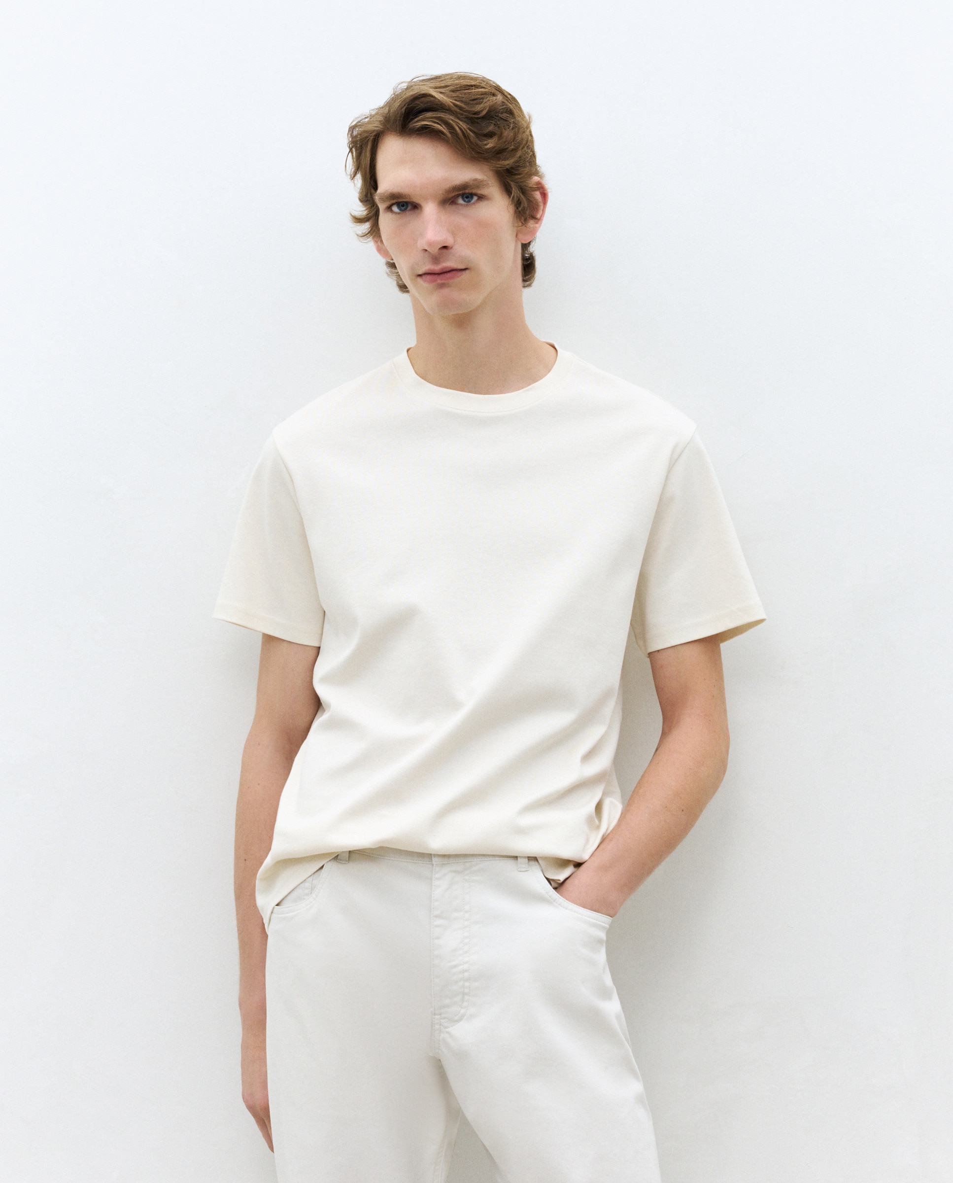 Imagem 0 de T-shirt de Manga Curta Interlock