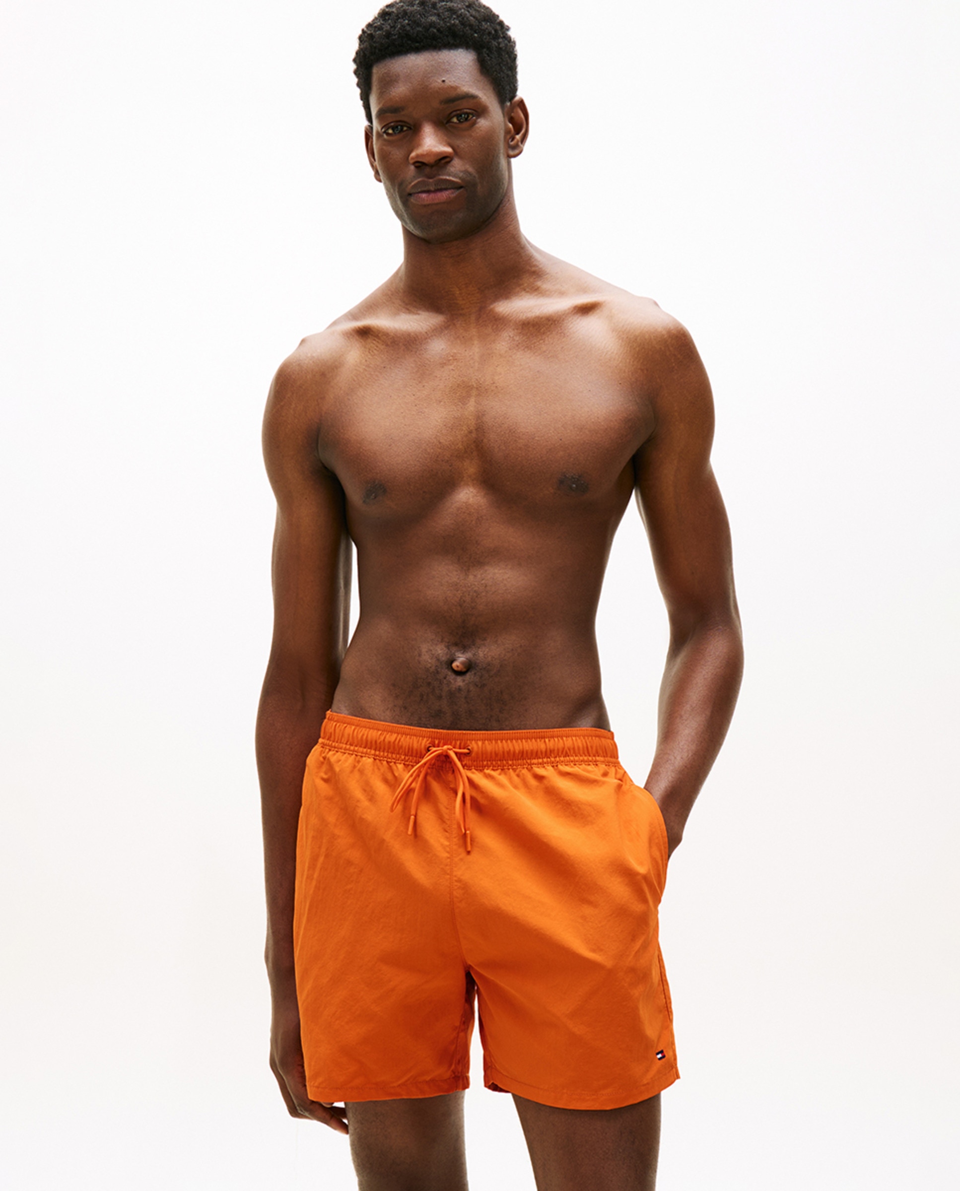 Imagem 0 de Calções de Banho com Dois Bolsos Laterais e Cintura Ajustável