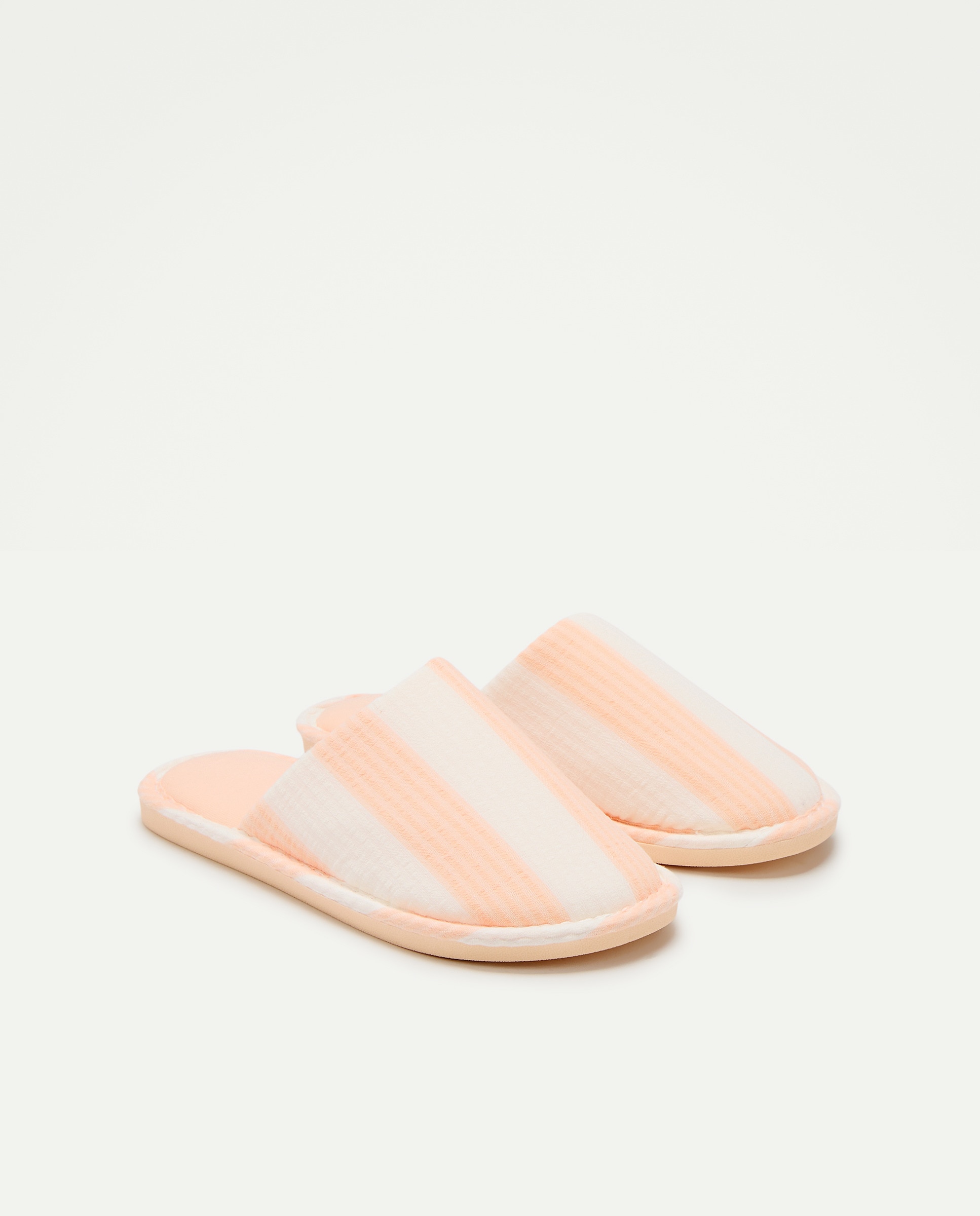 Zapatilla de mujer estampada Rosa claro-2