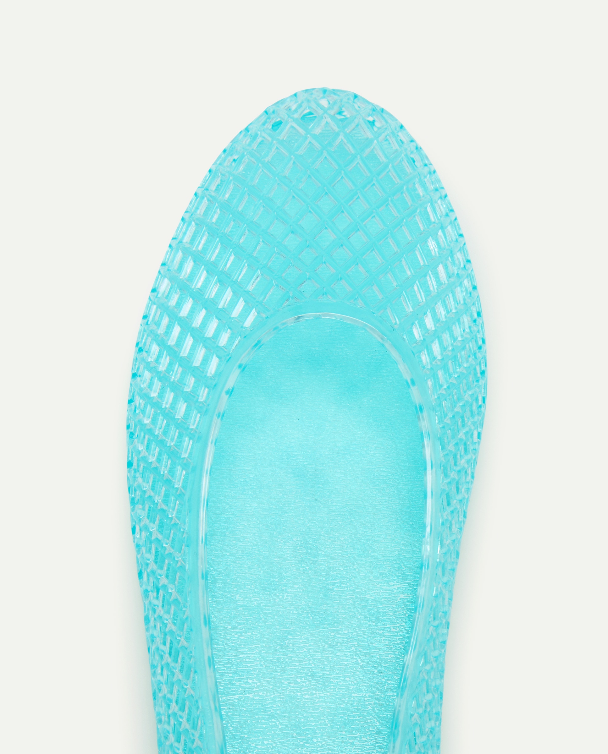 Chancla de mujer tipo bailarina 450 Turquesa-4