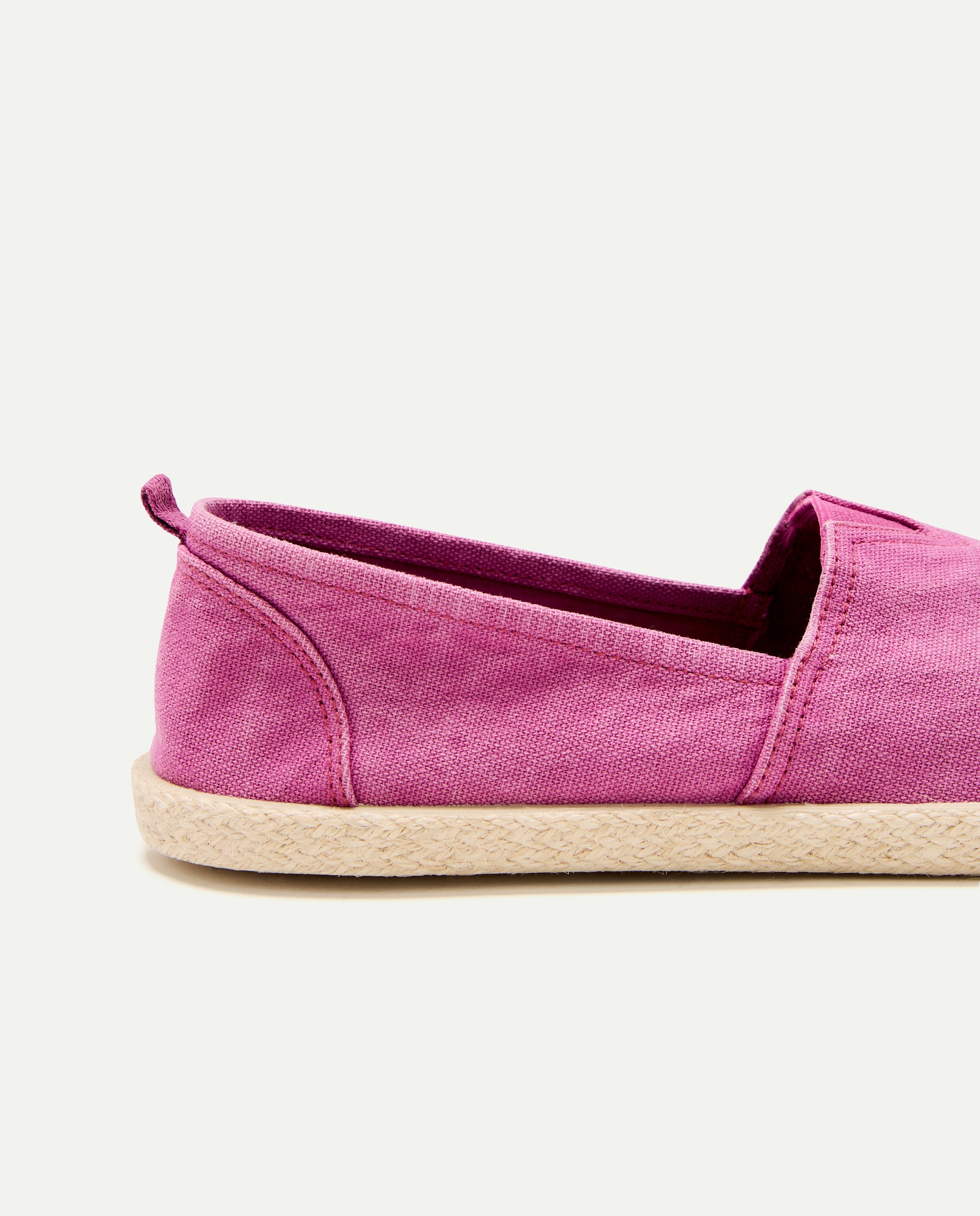 Lona de mujer con detalle yute 600 Rojo-5