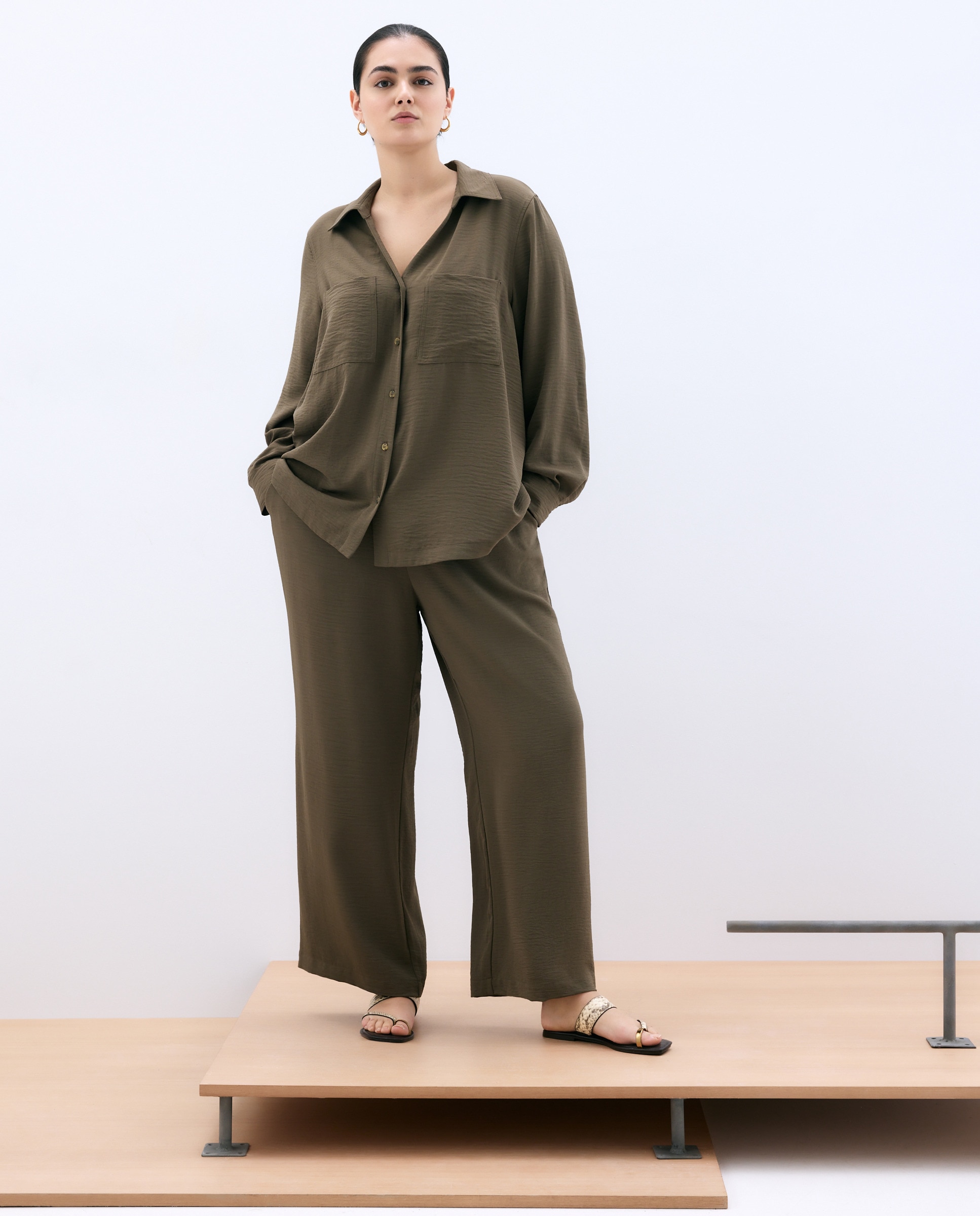 Camisa Air Flow com Bolsos 520 Caqui-2