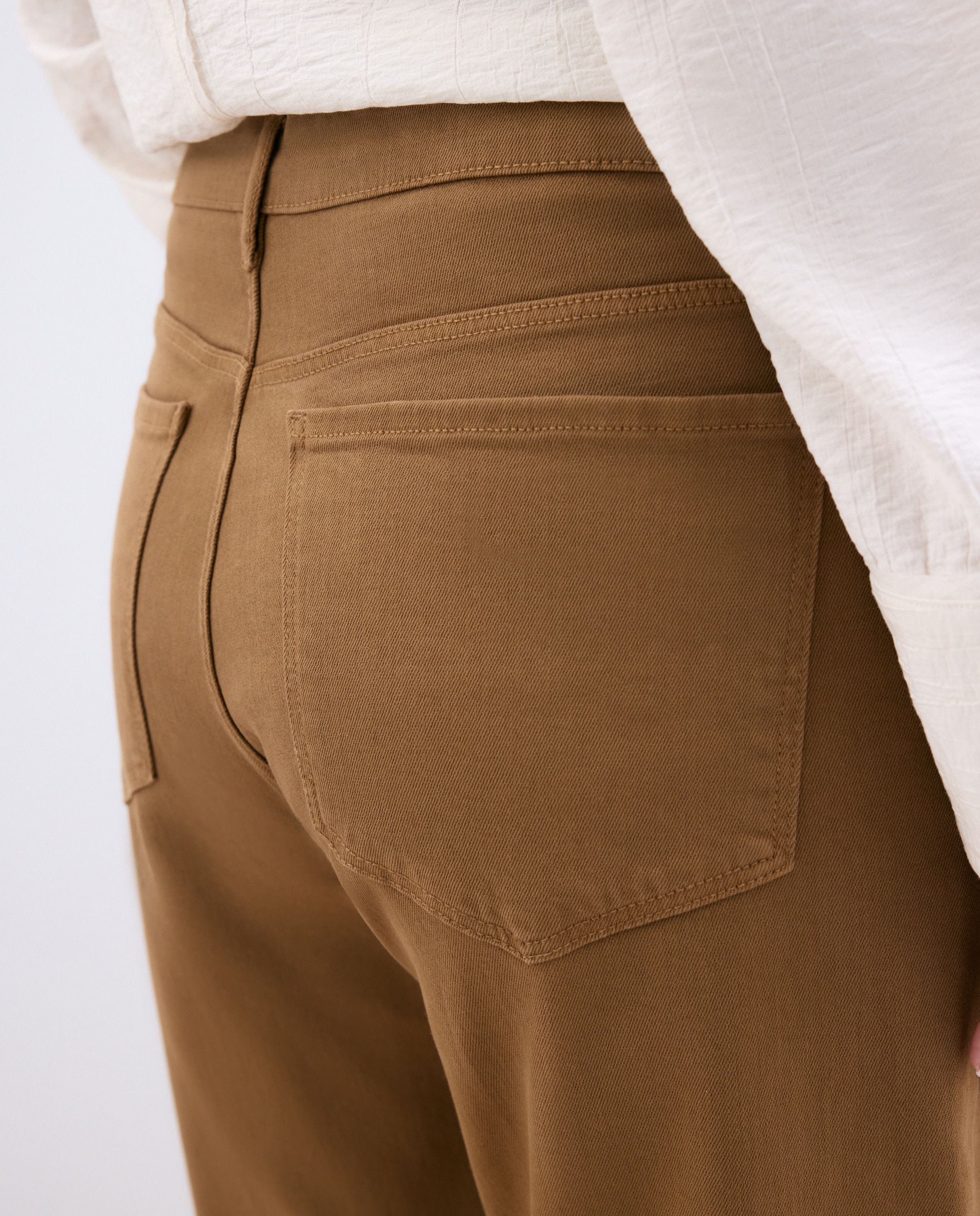 Calças Wide Leg 740 Tabaco-4