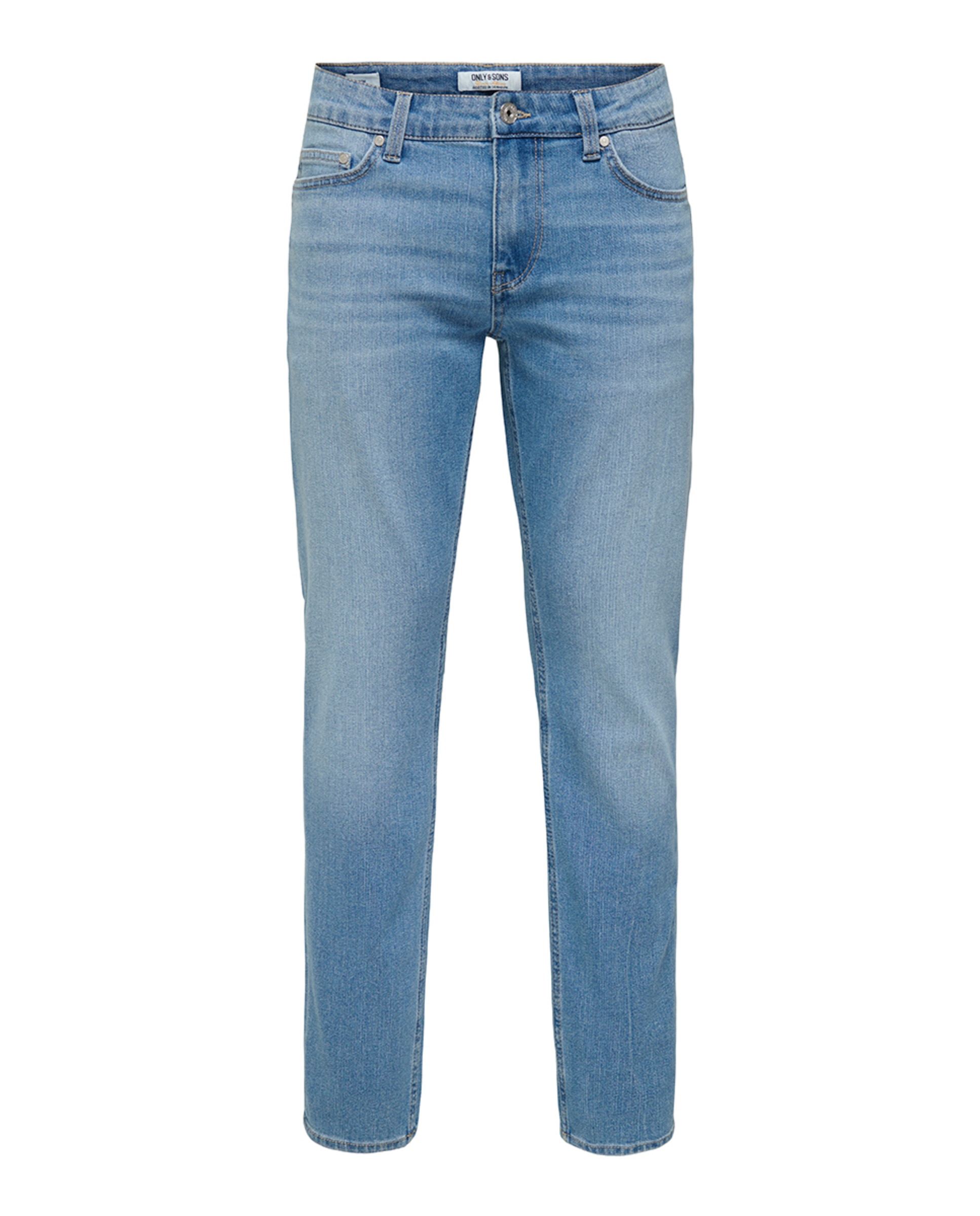 Jeans Slim Fit Azul-claro-3