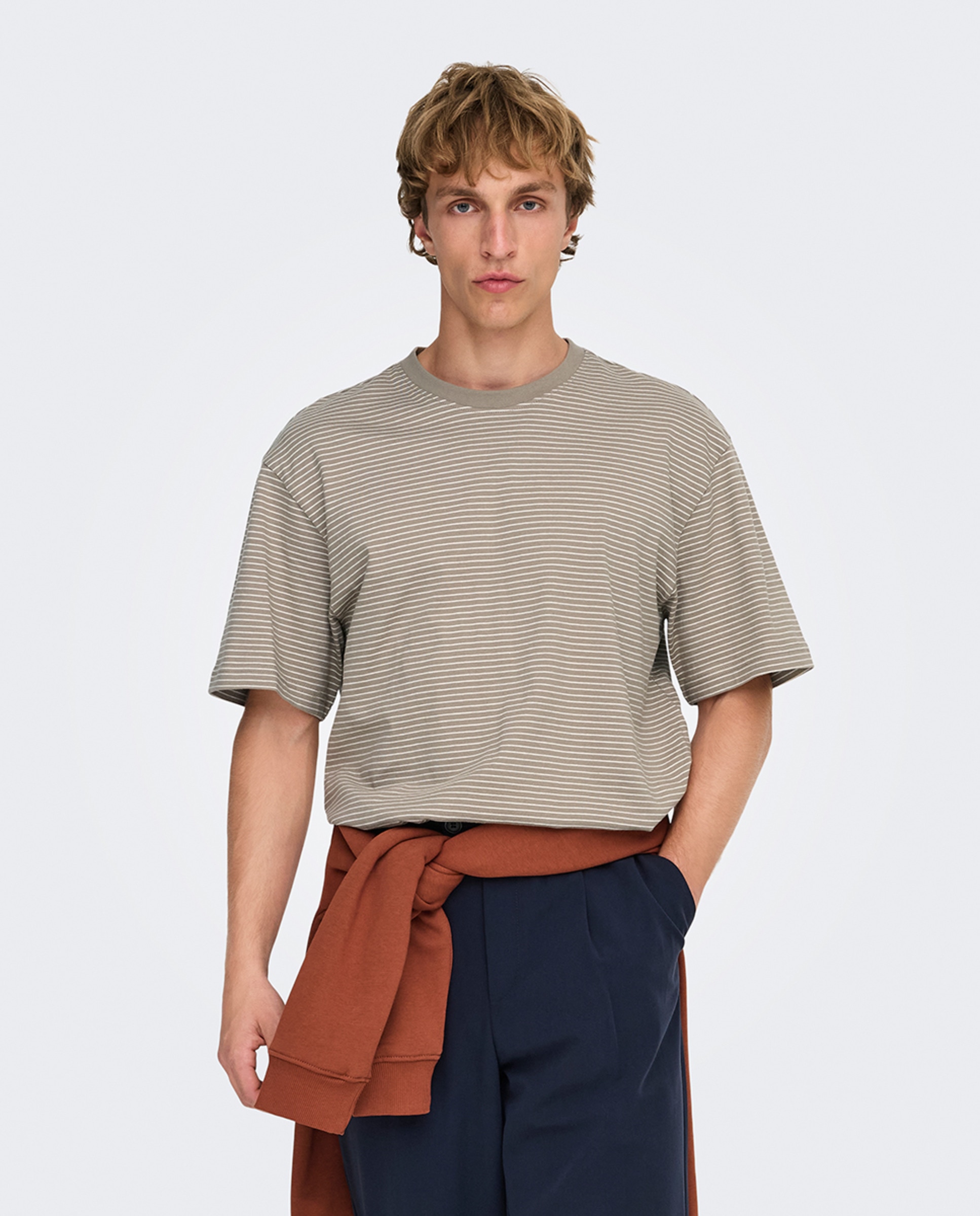 Imagem 0 de T-shirt Relaxed Fit 100% Algodão Orgânico com Manga Curta