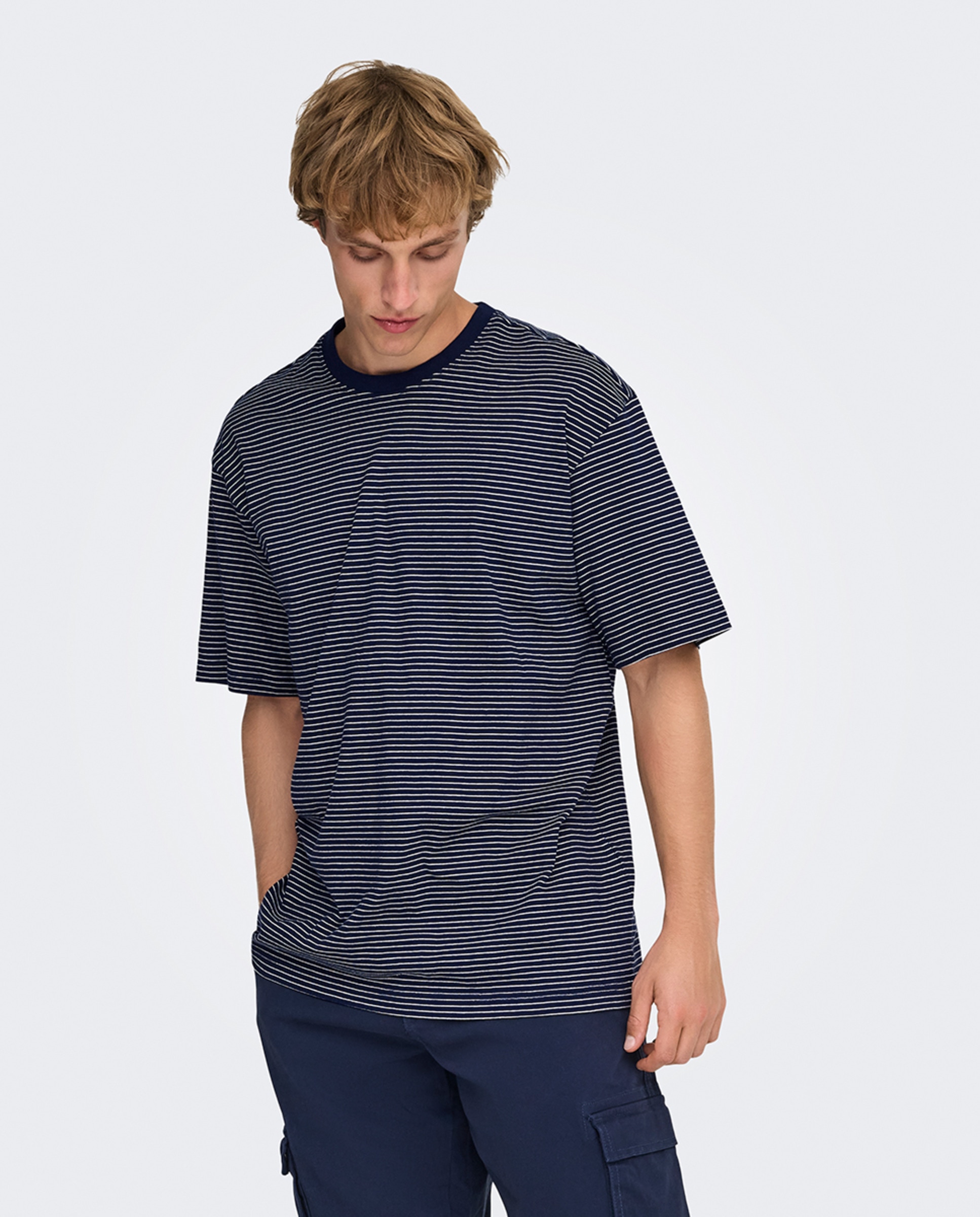 Imagem 0 de T-shirt Relaxed Fit 100% Algodão Orgânico com Manga Curta