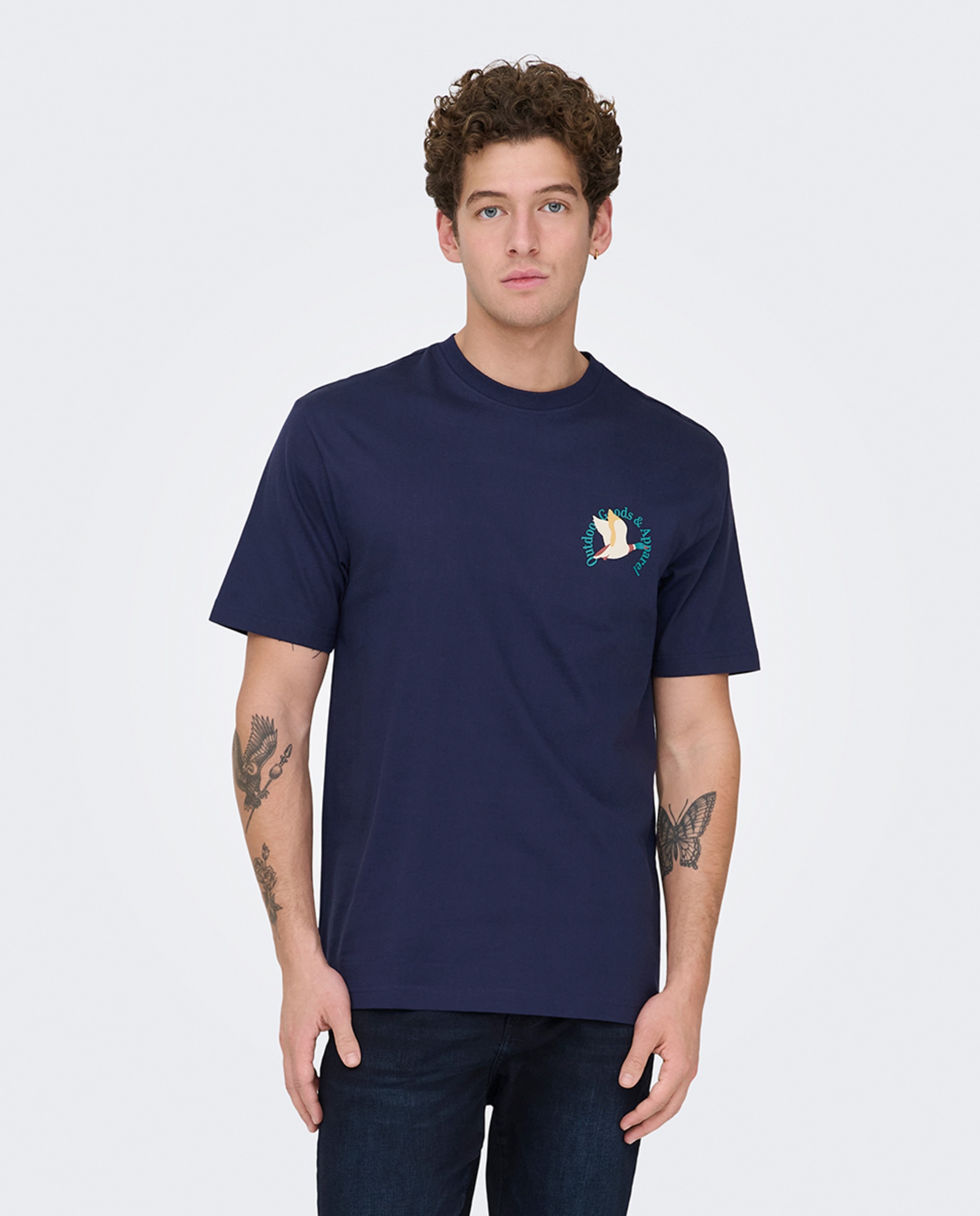 Imagem 0 de T-shirt Relaxed Fit 100% Algodão Orgânico com Manga Curta