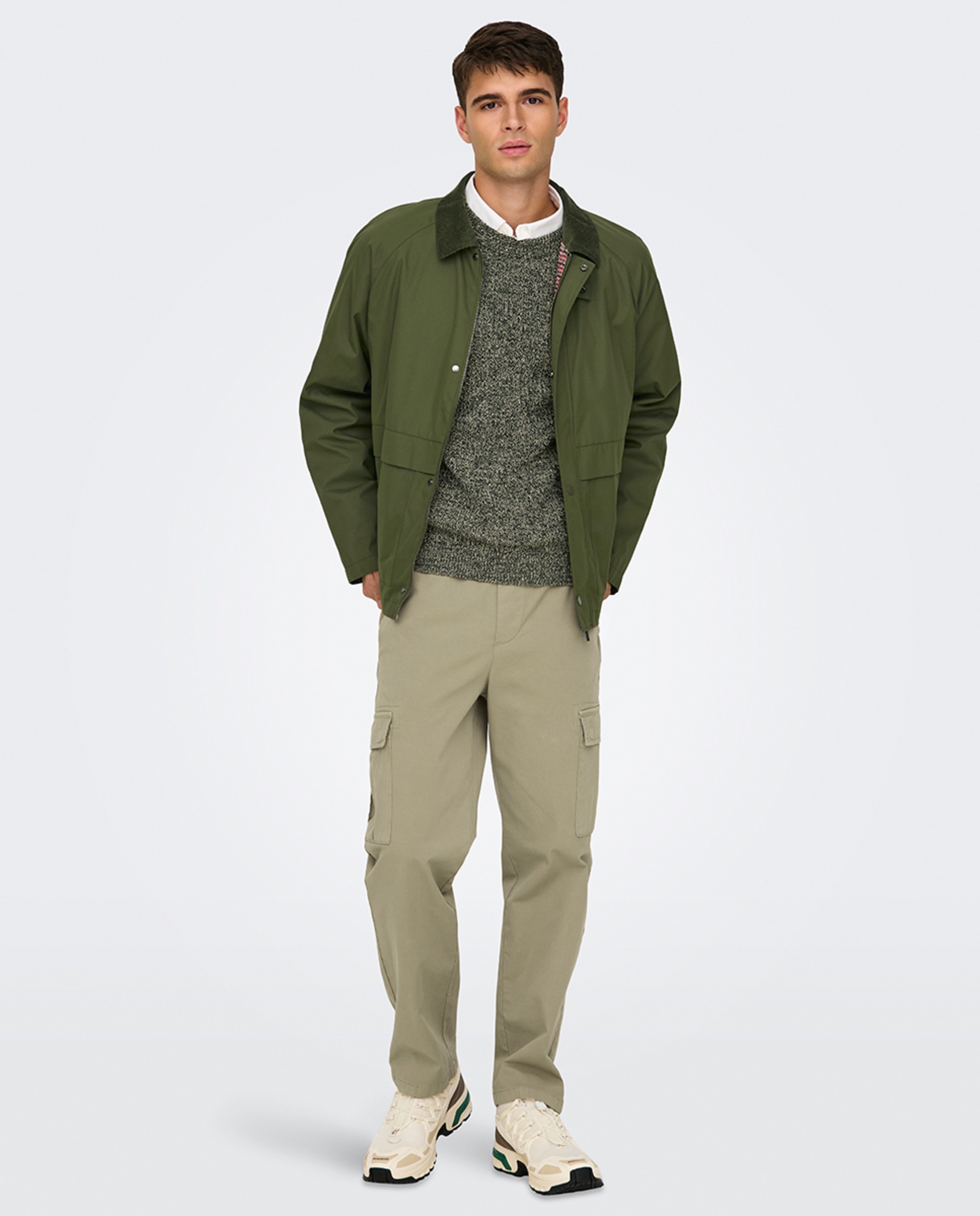Casaco Regular Fit Verde-7