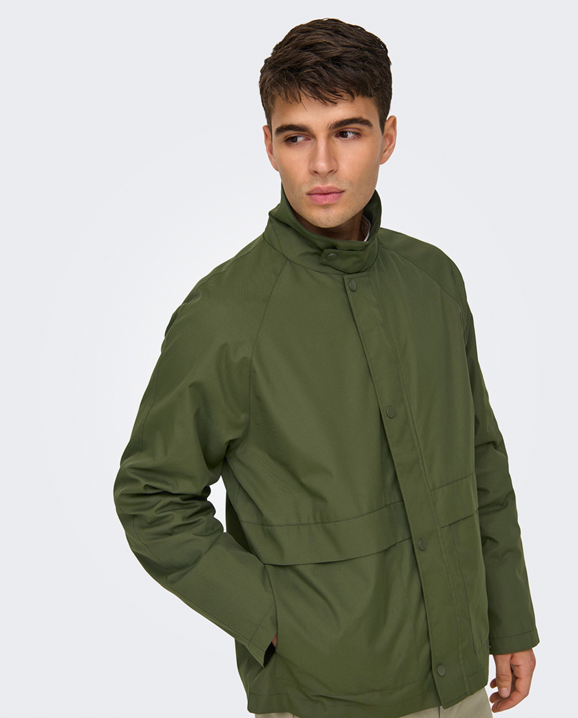 Casaco Regular Fit Verde-3